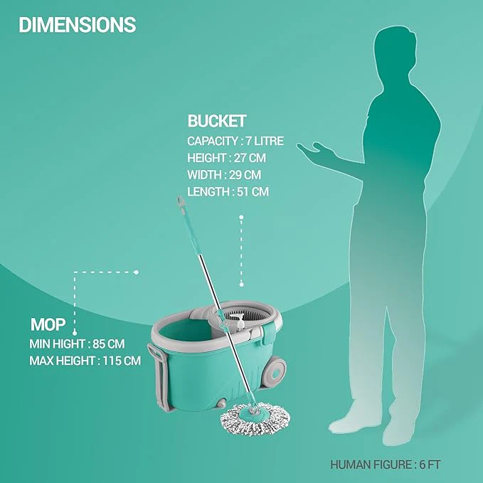 Royale Spin Mop (Spotzero by Milton) - Image 7