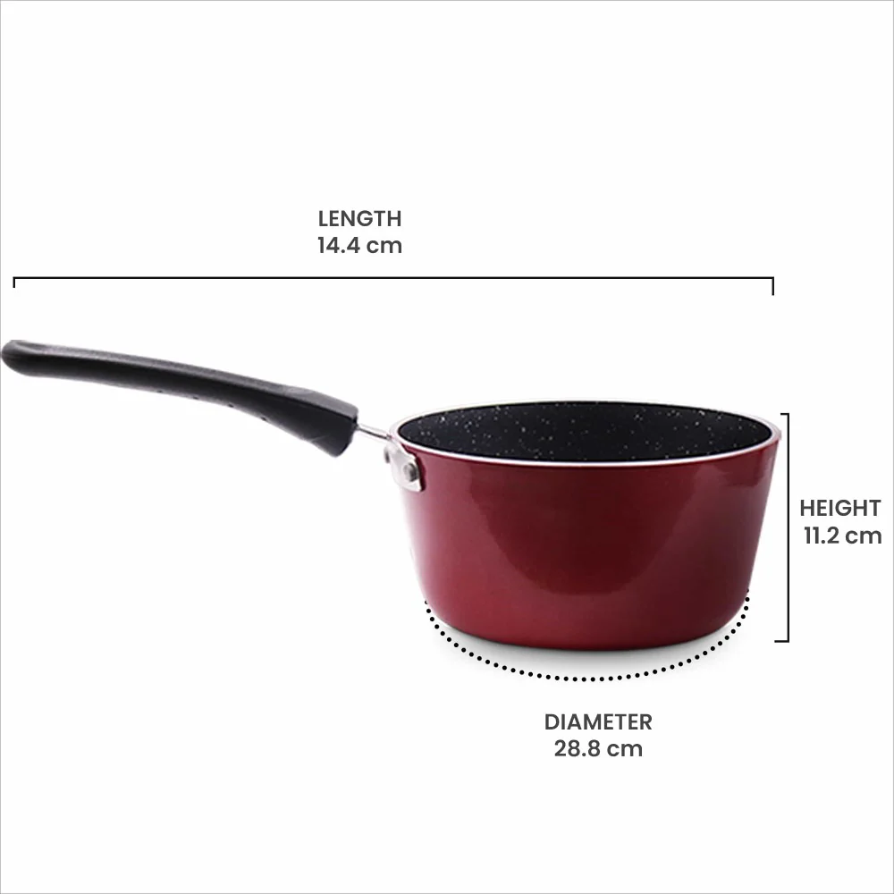 Sauce Pan Granito Non Induction (Milton Procook) - Image 7