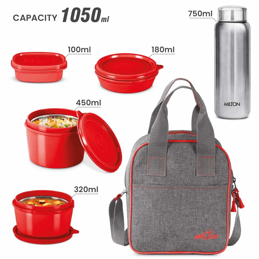 Savor Lunch Stainless Steel Containers (Milton) - Image 3