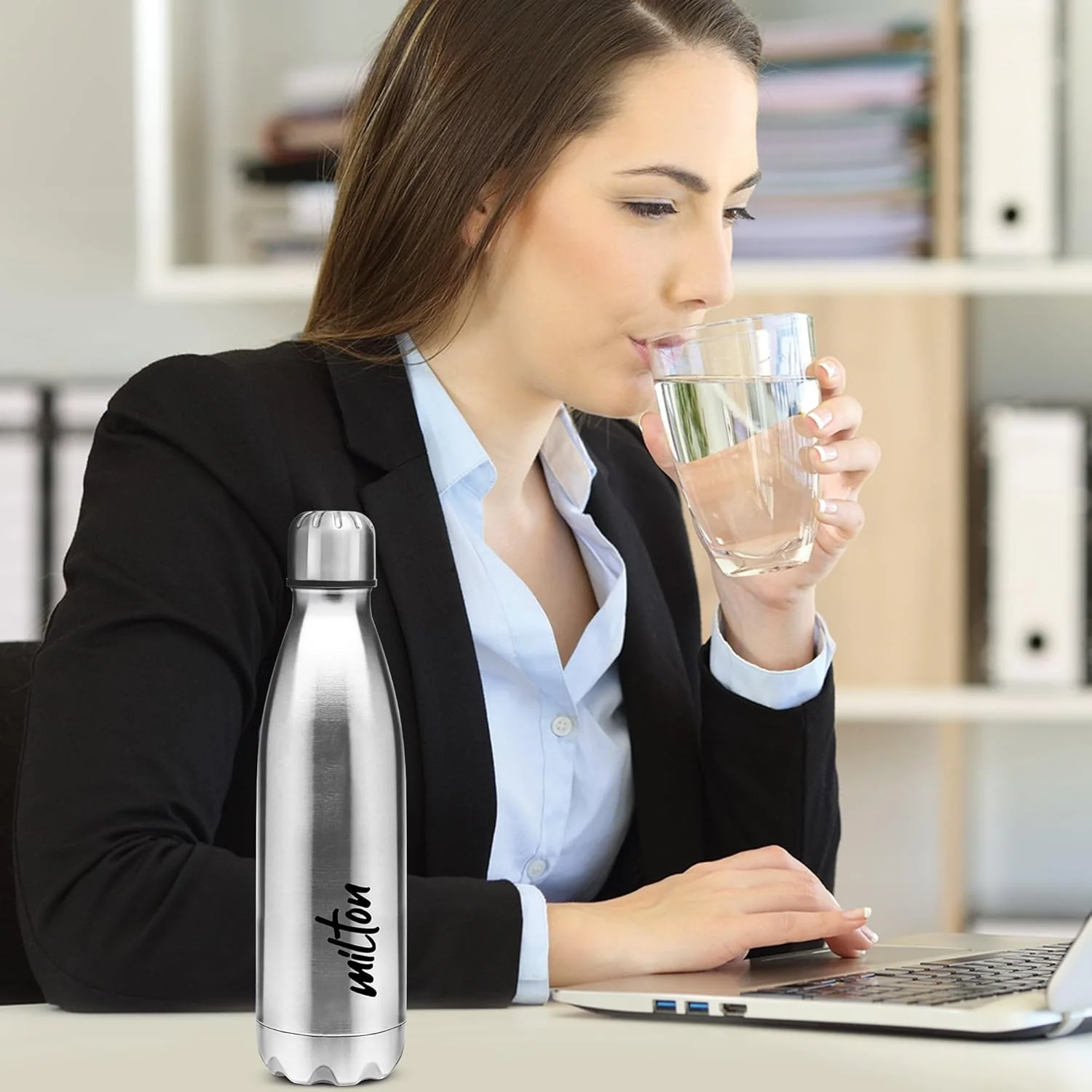 Shine Stainless Steel Bottle (Milton) - Image 16