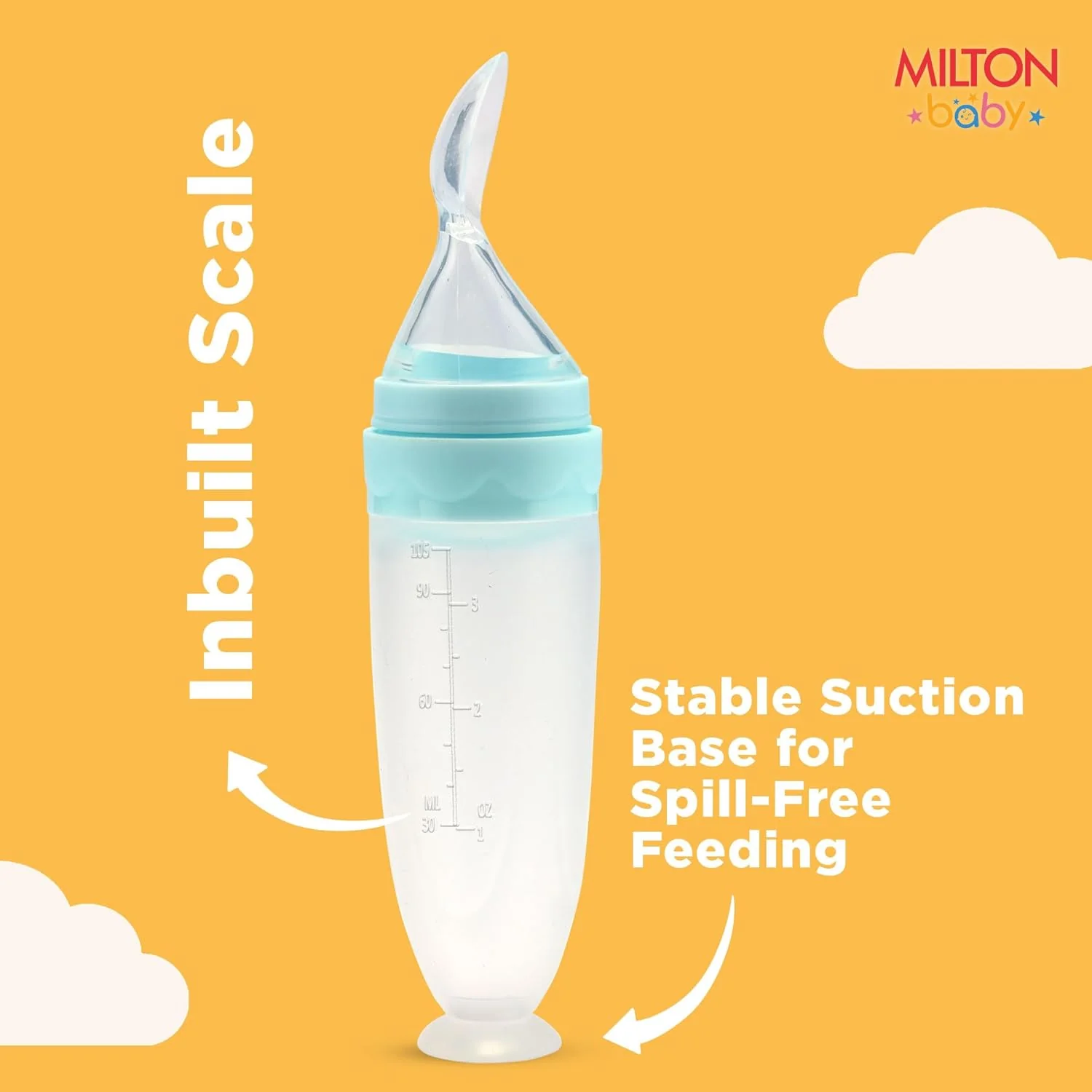 Silicon Spoon Food Feeder For Baby (Milton) - Image 13