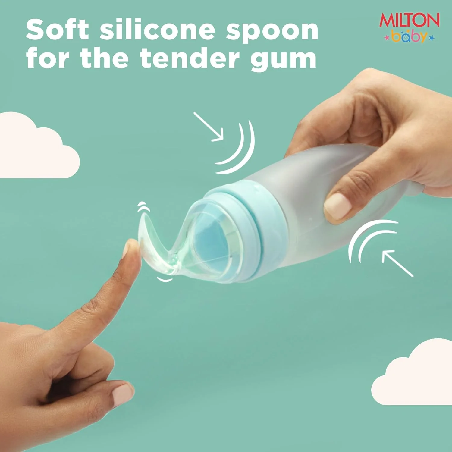 Silicon Spoon Food Feeder For Baby (Milton) - Image 14
