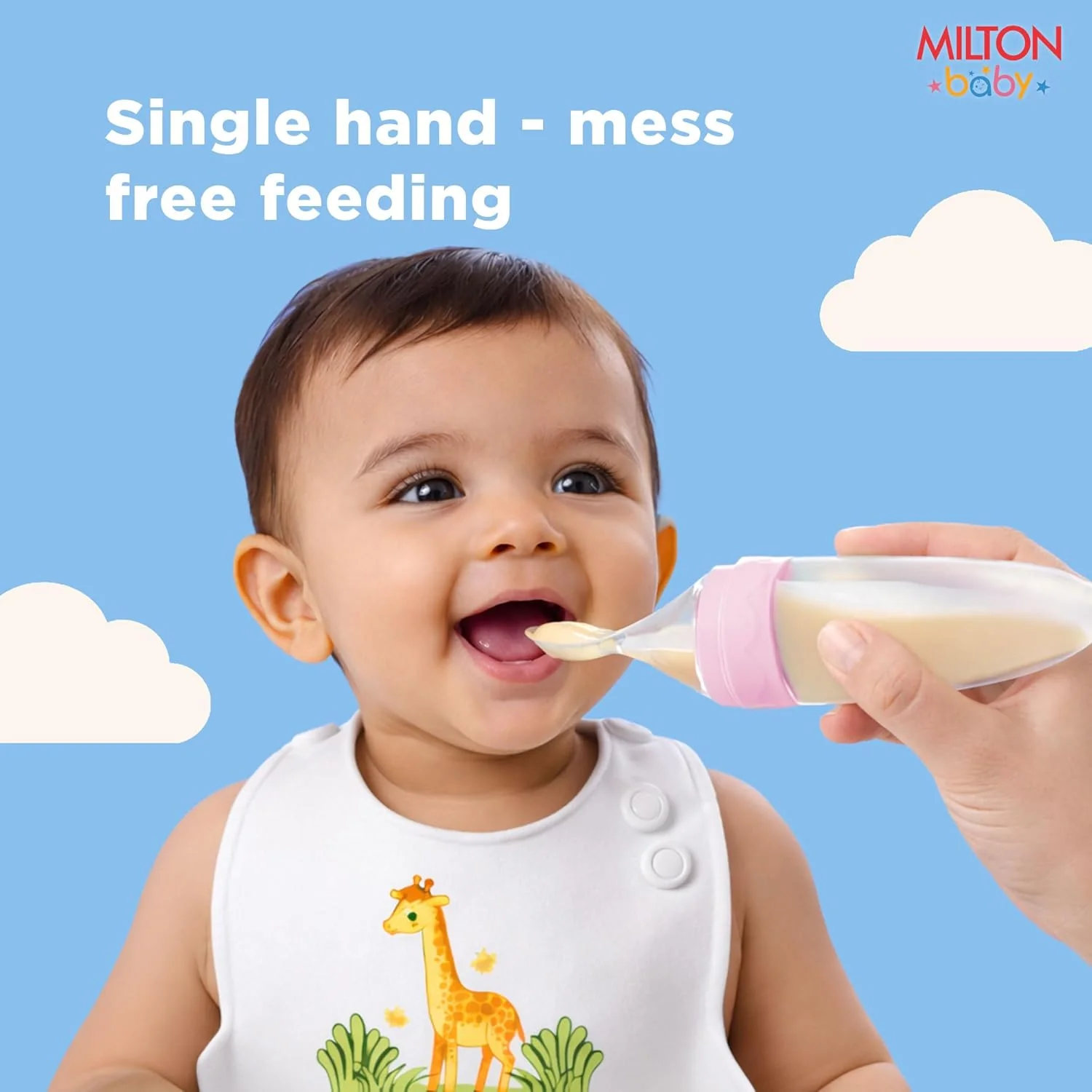 Silicon Spoon Food Feeder For Baby (Milton) - Image 6