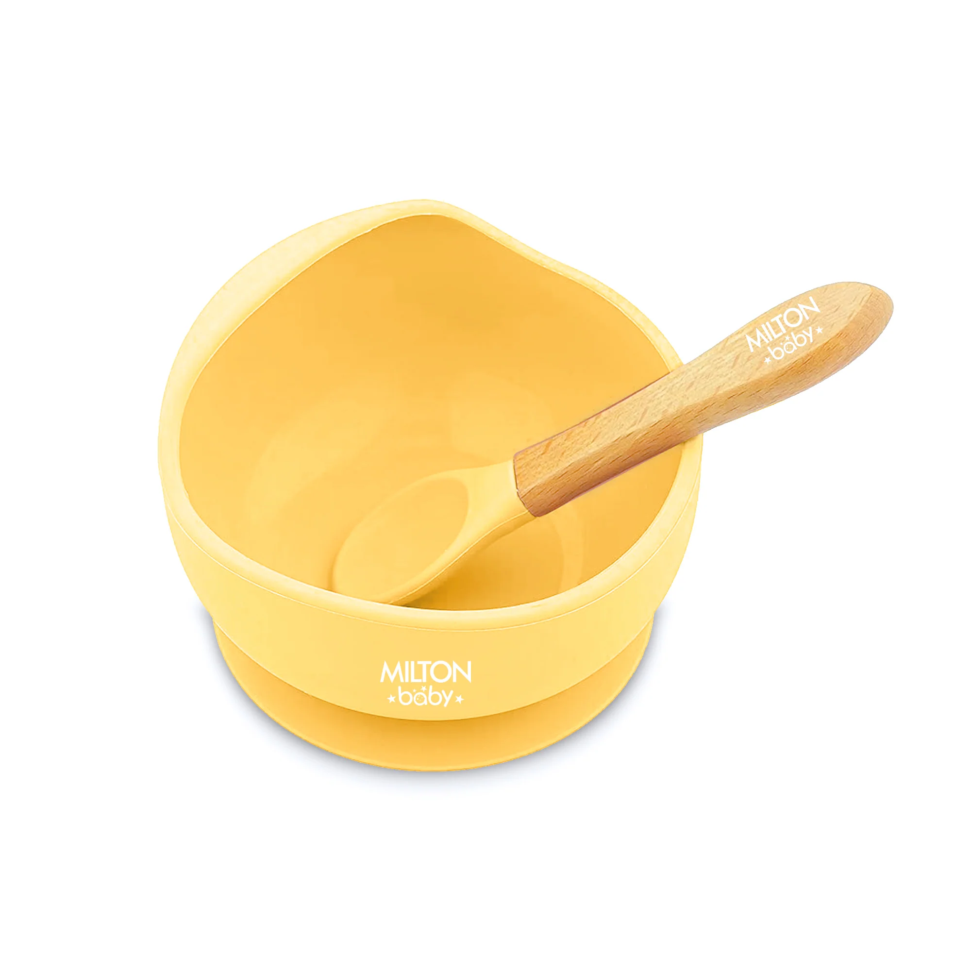 Silicone Suction Bowl With Spoon For Baby (Milton) - Image 9