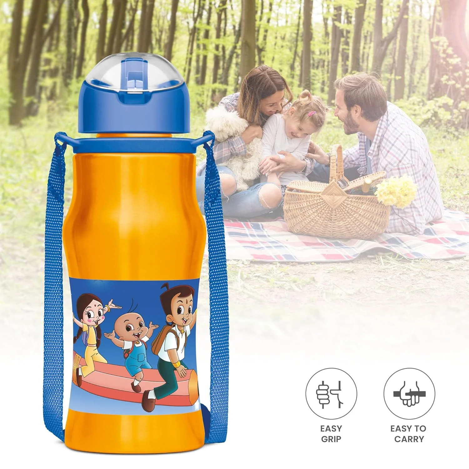 Sipmate Stainless Steel Sipper Bottle (Milton) - Image 3