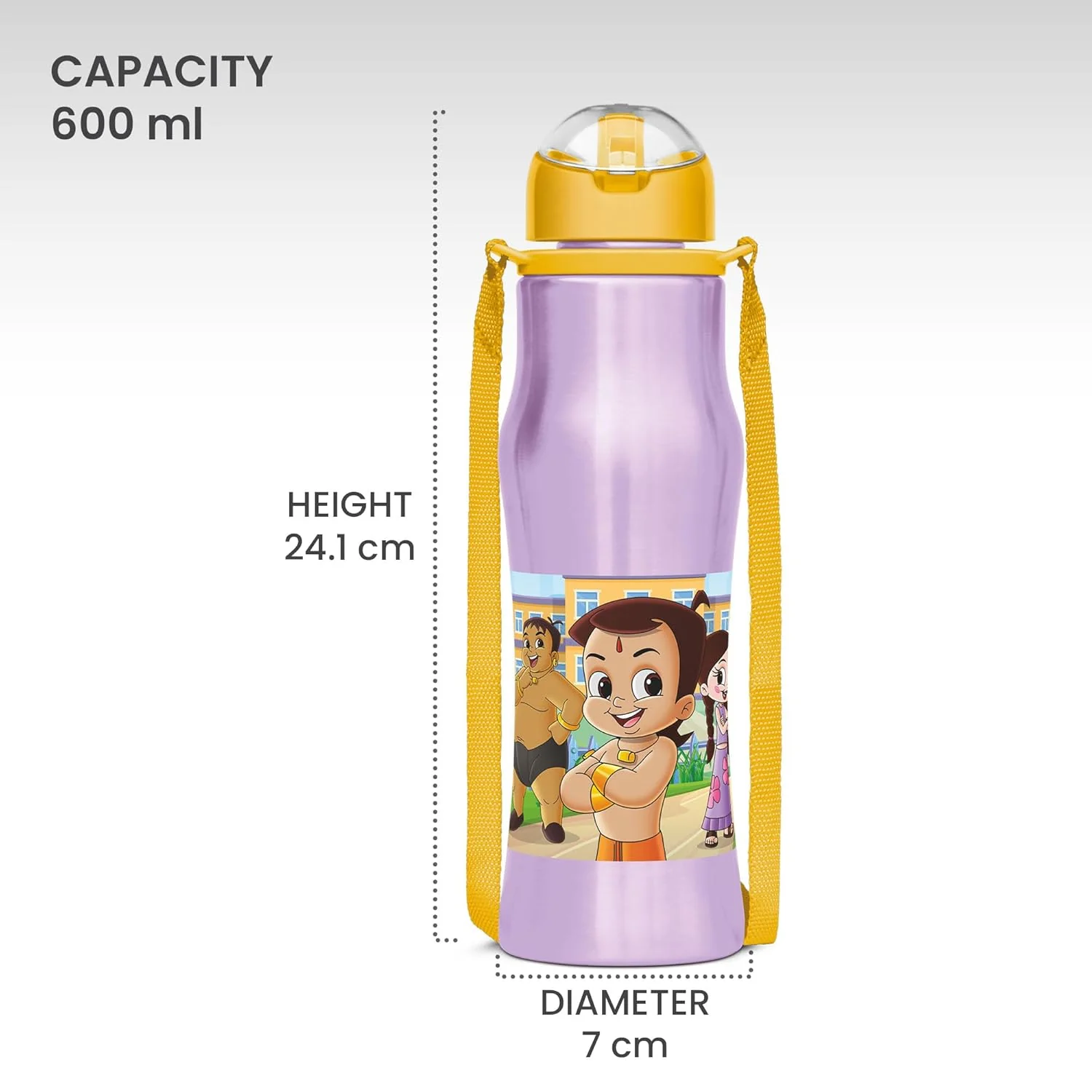 Sipmate Stainless Steel Sipper Bottle (Milton) - Image 6