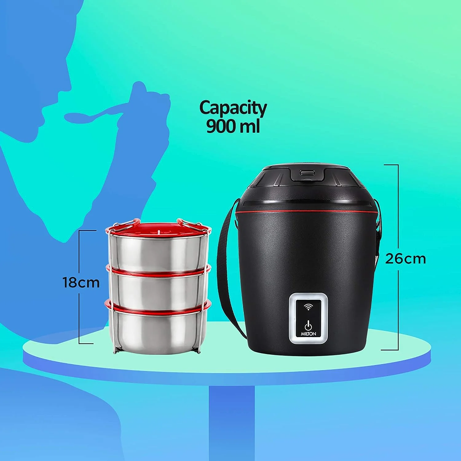 Smart Electric Tiffin (Milton) - Image 7