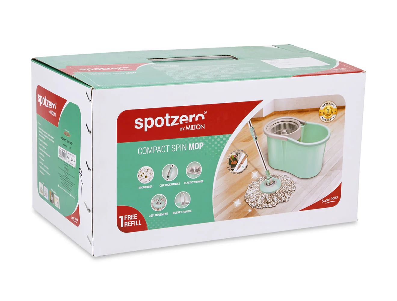 Smart Spin Mop (Spotzero by Milton) - Image 8