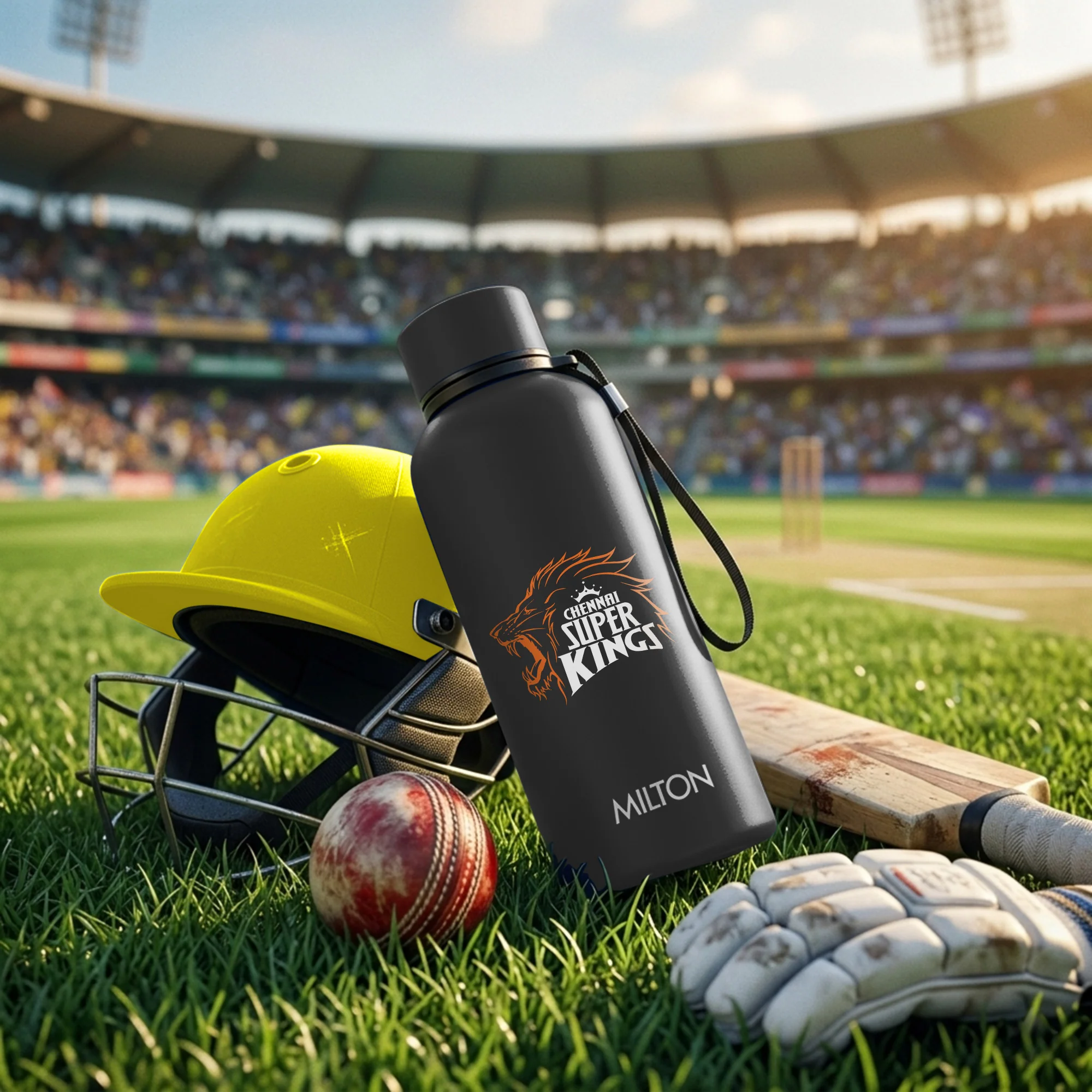 Sports Aura UV Printing Thermosteel Bottle - Chennai Super Kings (CSK) - Milton - Image 9