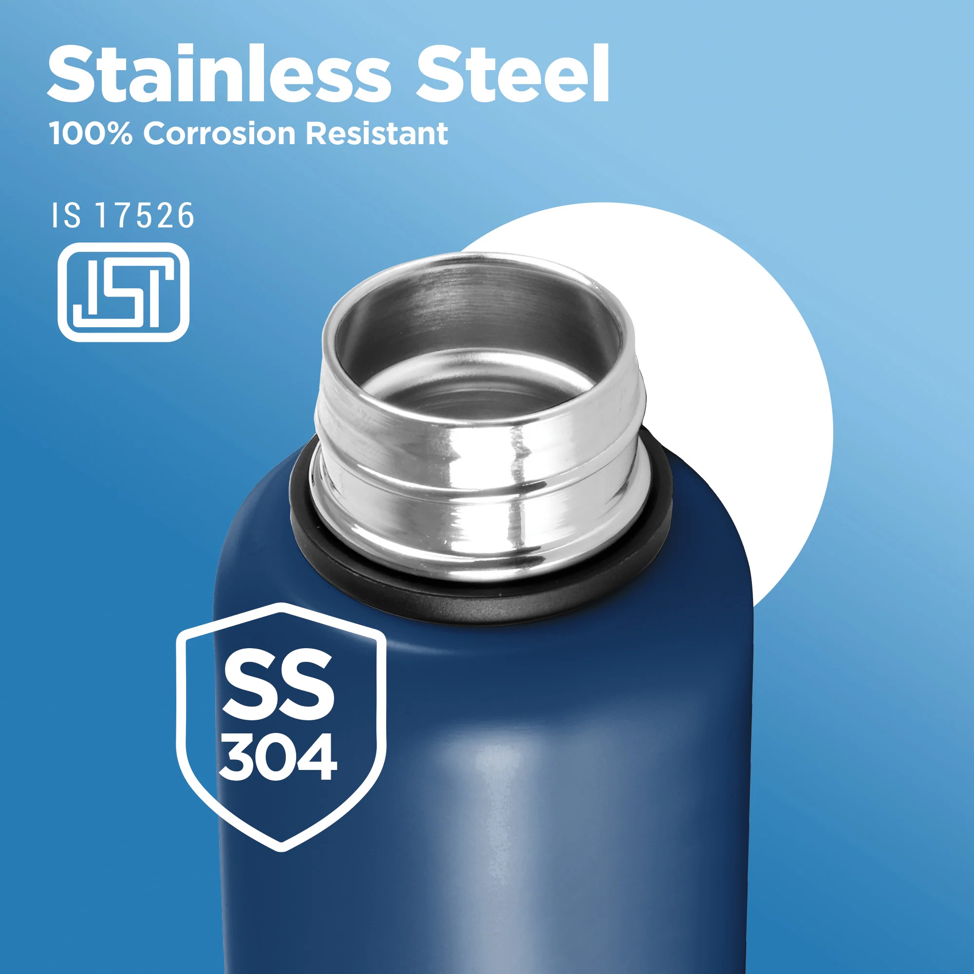 Sports Aura UV Printing Thermosteel Bottle - Delhi Capitals (DC) - Milton - Image 14