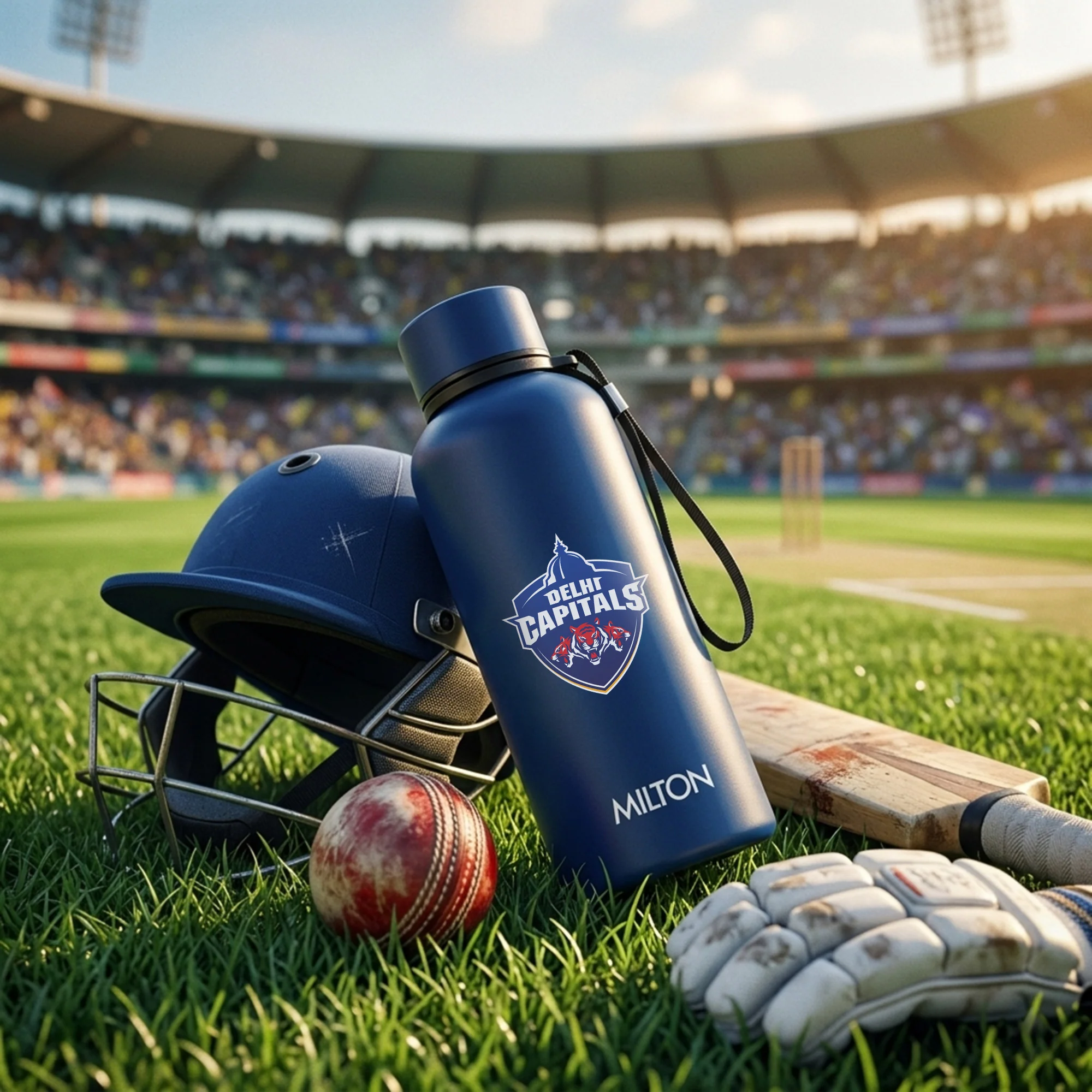 Sports Aura UV Printing Thermosteel Bottle - Delhi Capitals (DC) - Milton - Image 18