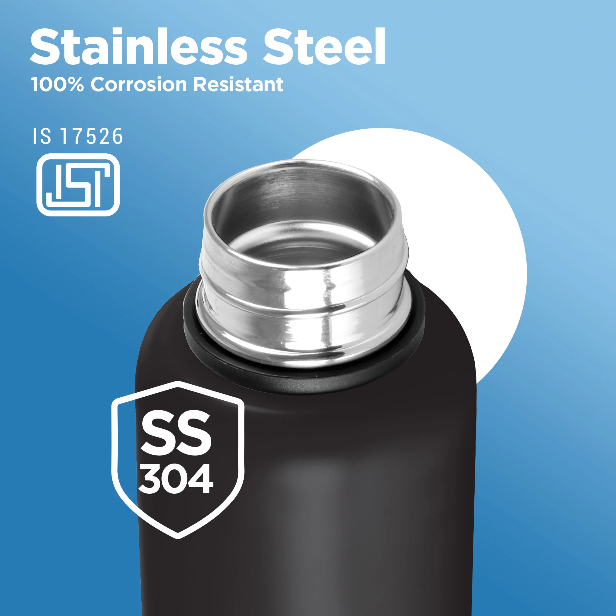 Sports Aura UV Printing Thermosteel Bottle - Delhi Capitals (DC) - Milton - Image 5