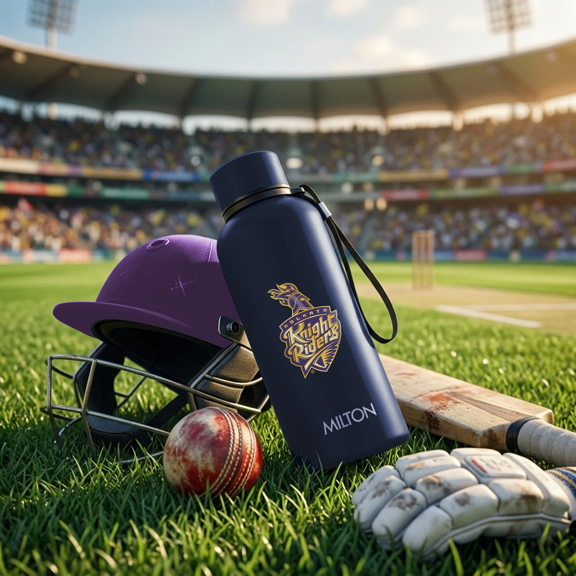 Sports Aura UV Printing Thermosteel Bottle - Kolkata Knight Riders (KKR) - Milton - Image 18