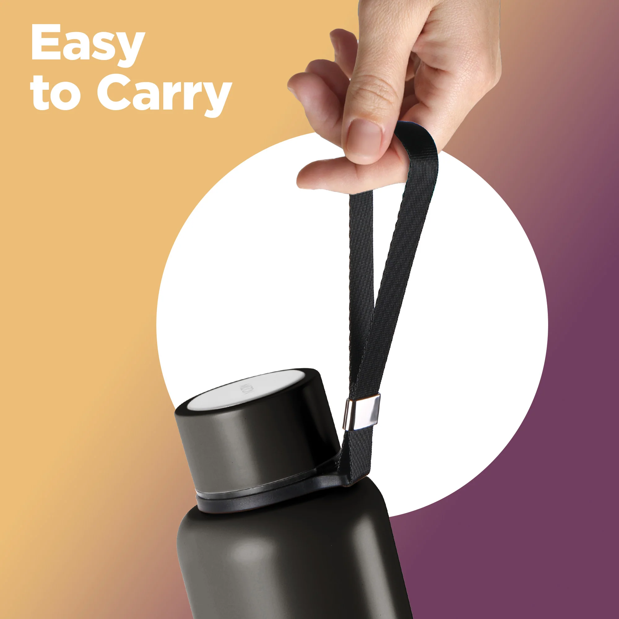 Sports Aura UV Printing Thermosteel Bottle - Kolkata Knight Riders (KKR) - Milton - Image 6