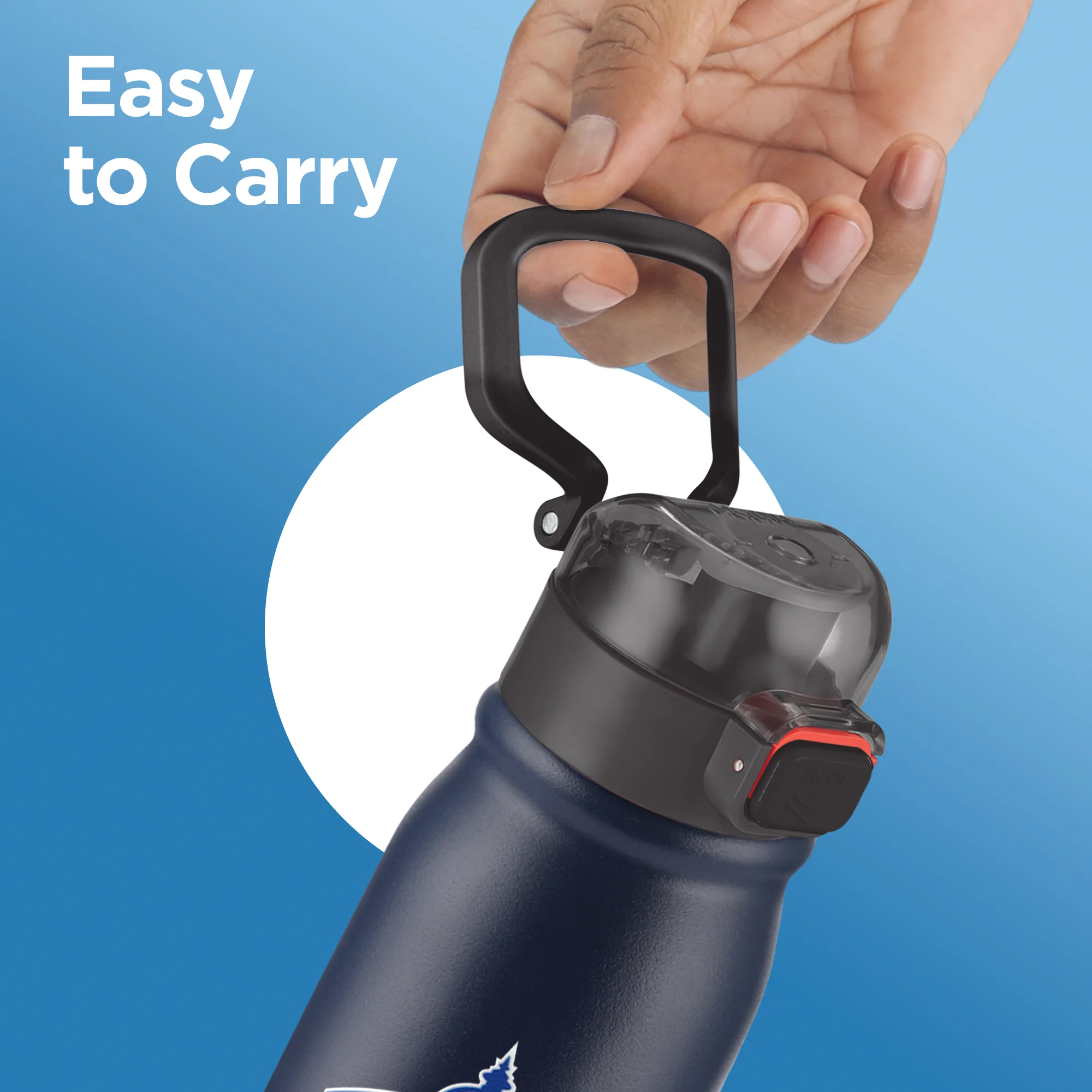 Sports Reva UV Printing Stainless Steel Bottle - Delhi Capitals (DC) - Milton - Image 15