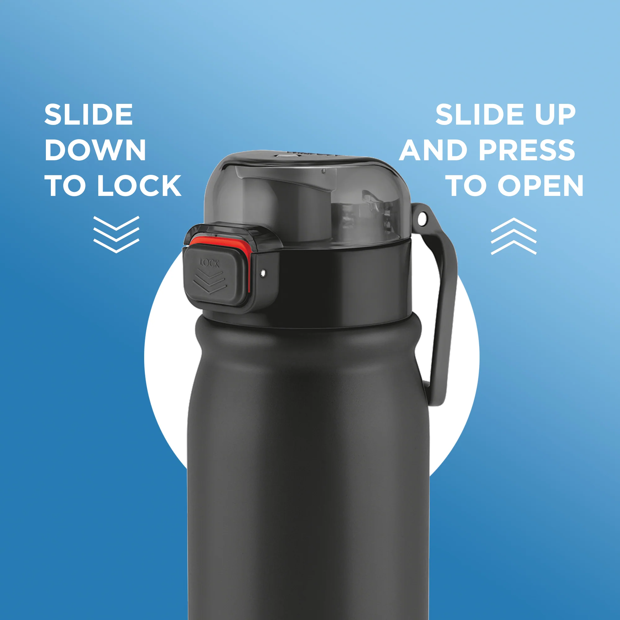 Sports Reva UV Printing Stainless Steel Bottle - Delhi Capitals (DC) - Milton - Image 5