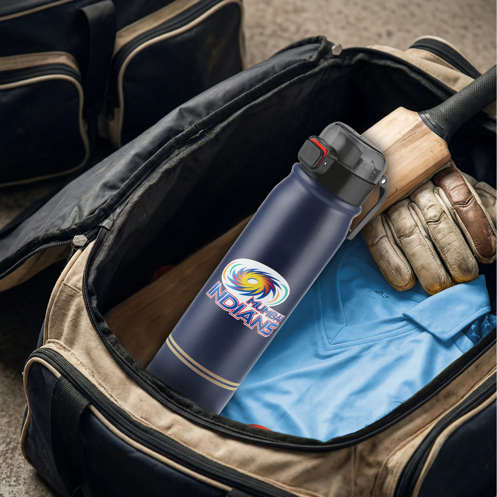 Sports Reva UV Printing Stainless Steel Bottle - Mumbai Indians (MI) - Milton - Image 9