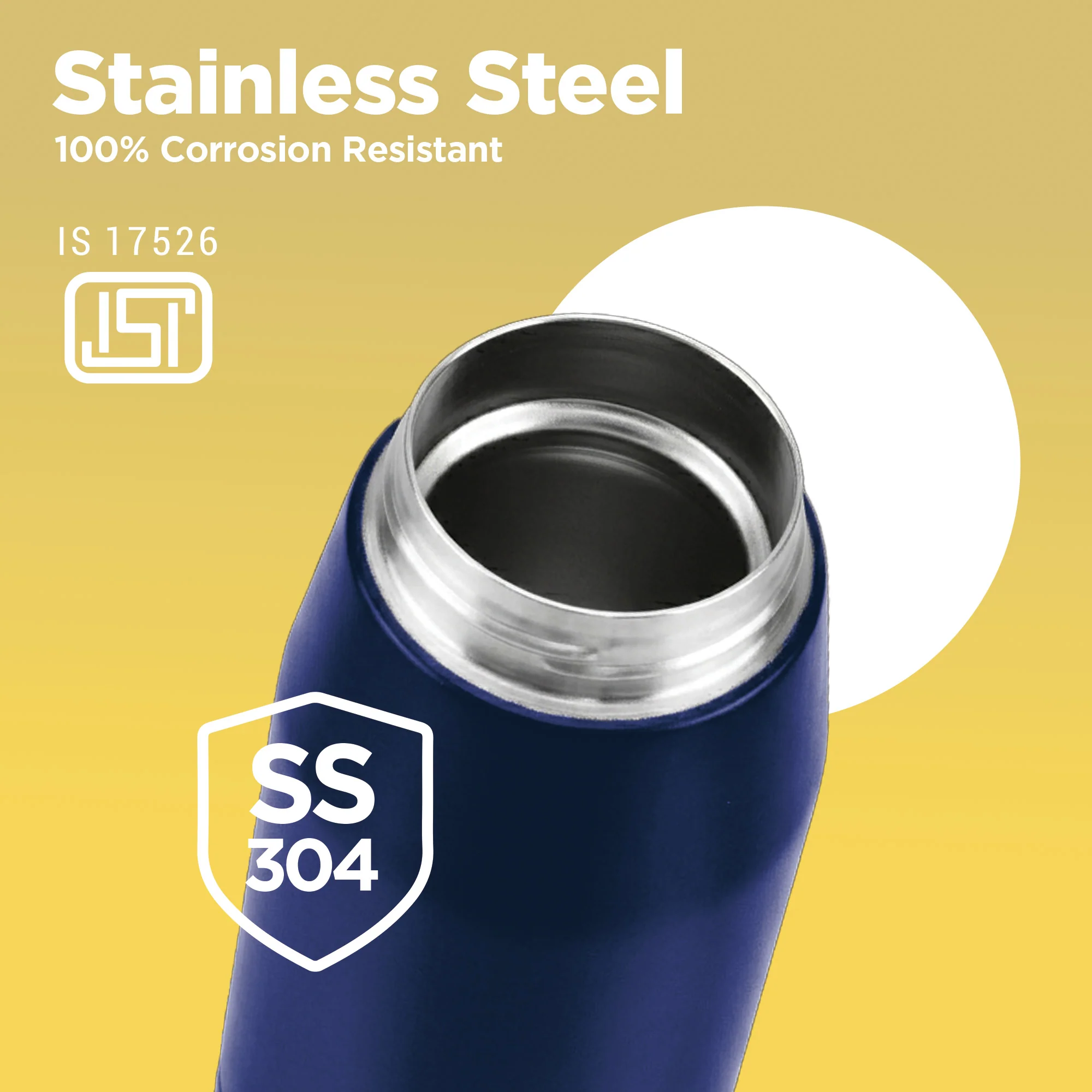 Sports Sparkle UV Printing Thermosteel Bottle - Chennai Super Kings (CSK) - Milton - Image 5
