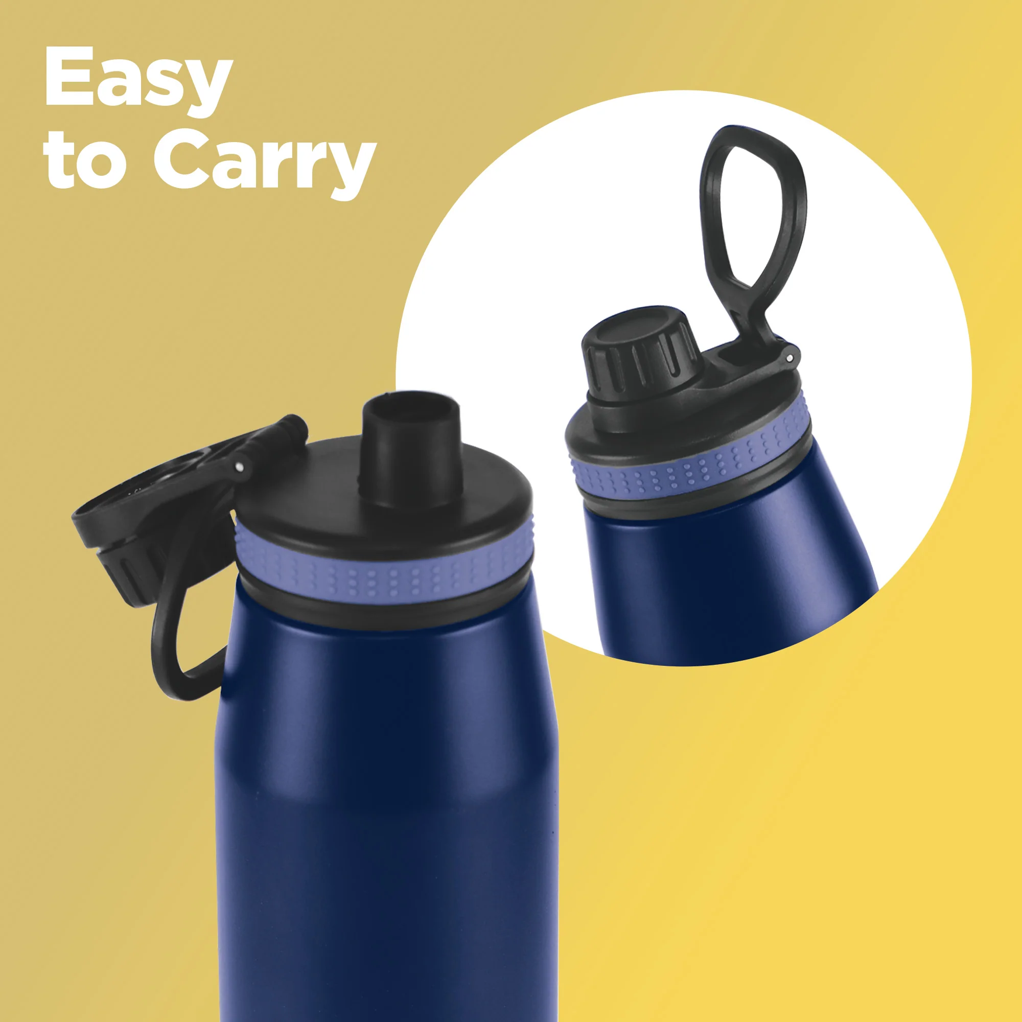 Sports Sparkle UV Printing Thermosteel Bottle - Chennai Super Kings (CSK) - Milton - Image 6