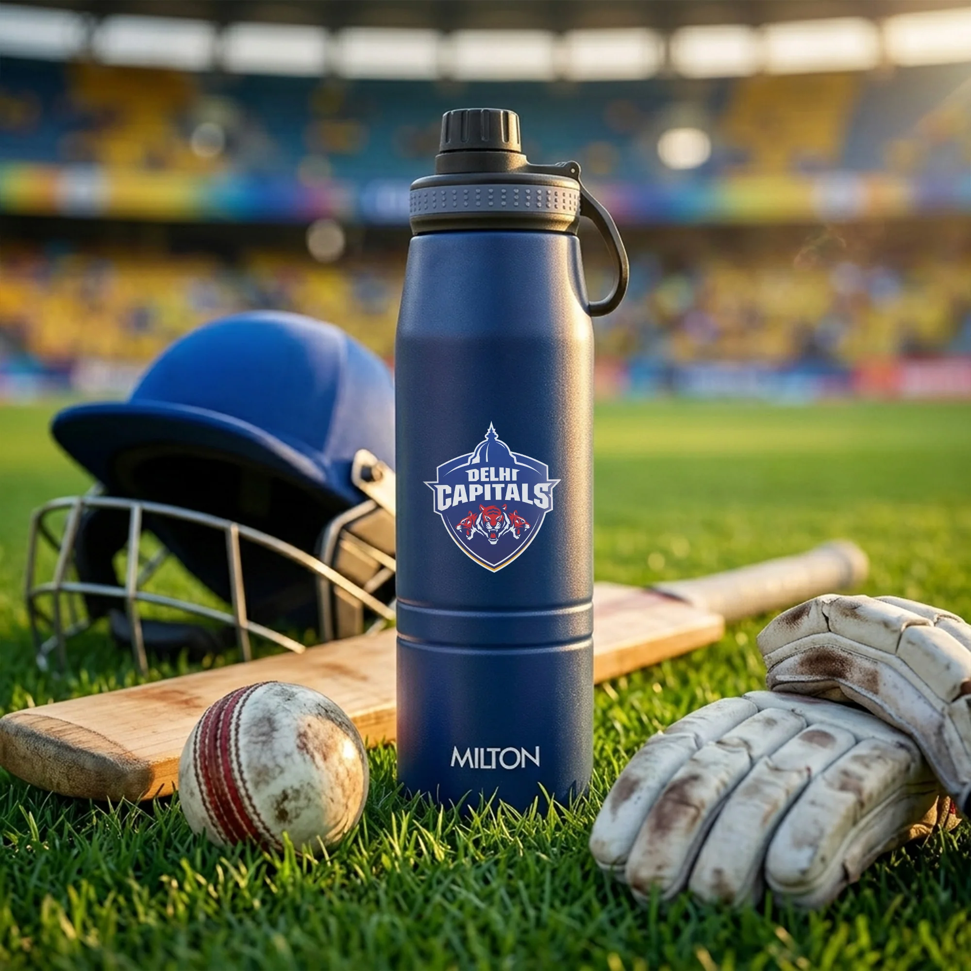 Sports Sparkle UV Printing Thermosteel Bottle - Delhi Capitals (DC) - Milton - Image 18