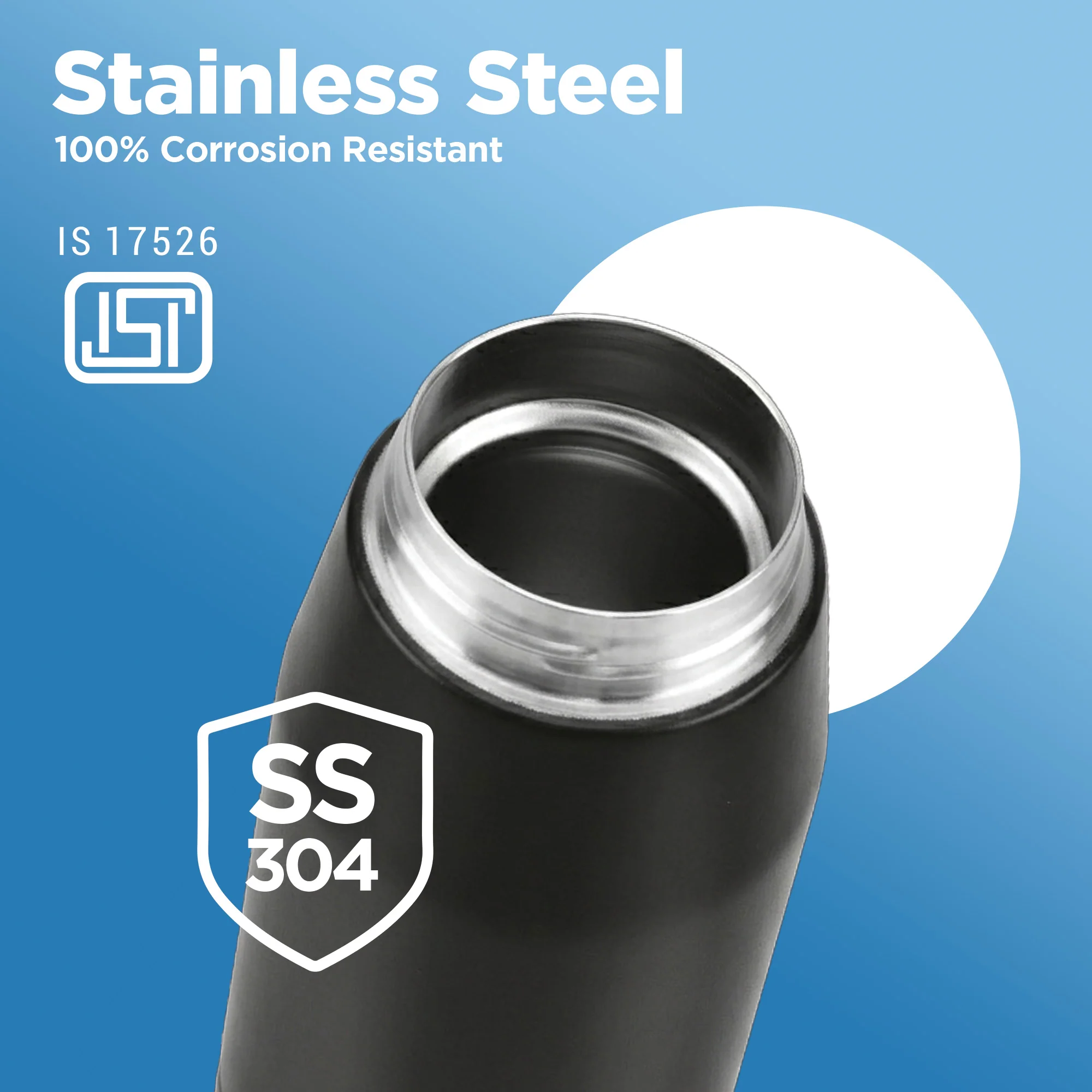 Sports Sparkle UV Printing Thermosteel Bottle - Delhi Capitals (DC) - Milton - Image 5