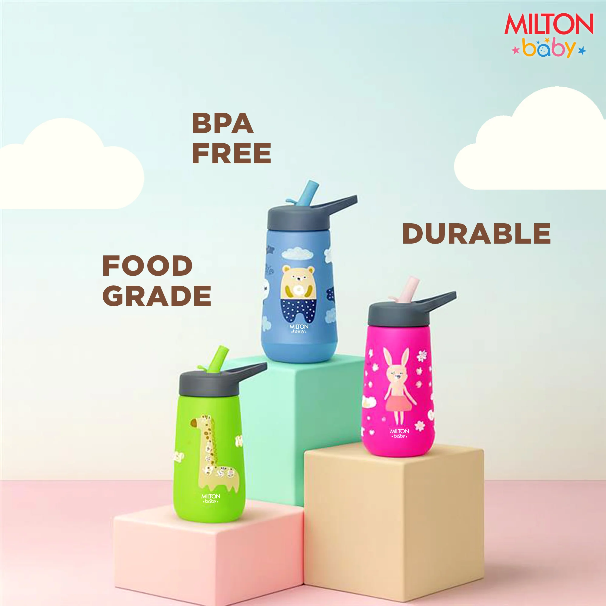 Spout Sipper For Baby (Milton) - Image 5