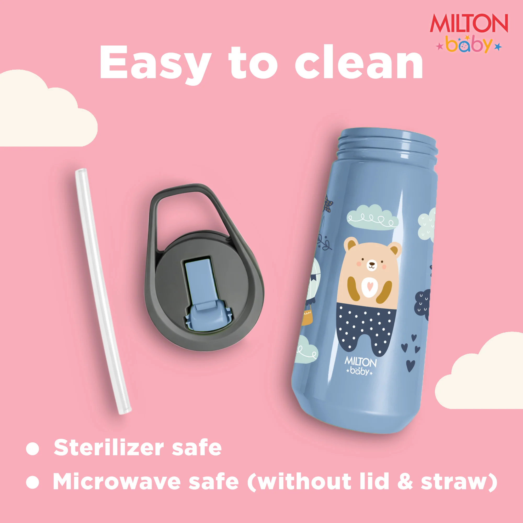 Spout Sipper For Baby (Milton) - Image 8