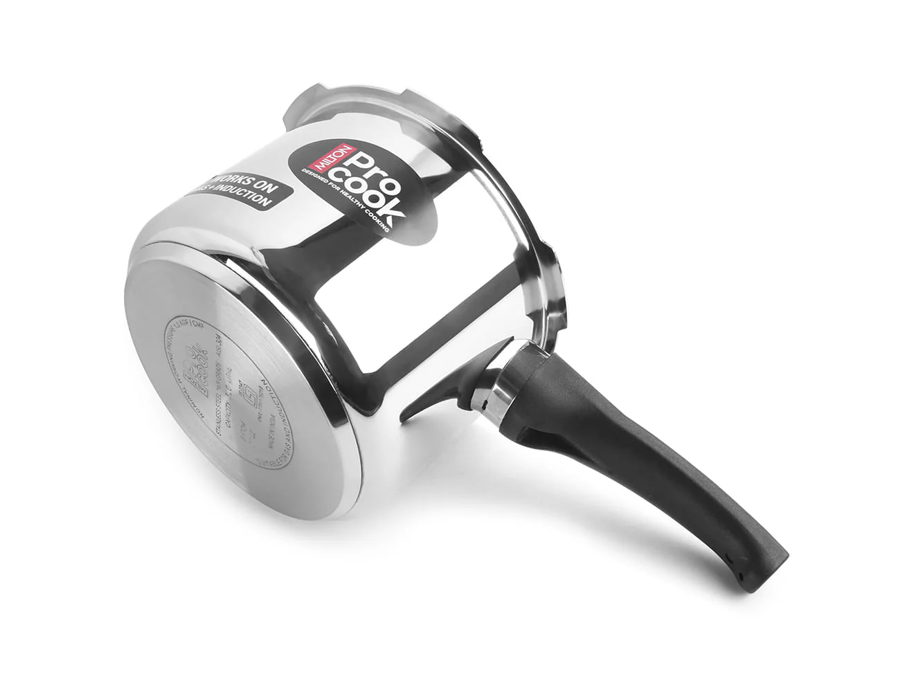 Stainless Steel Pressure Cooker Outer Lid (Milton Procook) - Image 10
