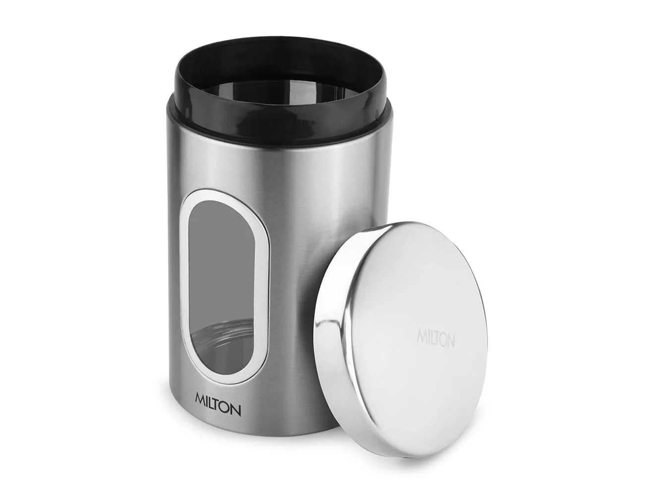 Steel Clear Round Jar (Milton) - Image 5