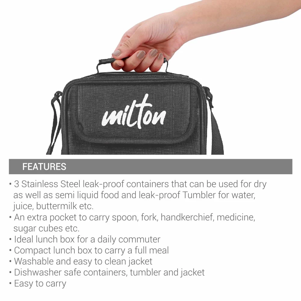 Steel Combi Lunchbox (Milton) - Image 6