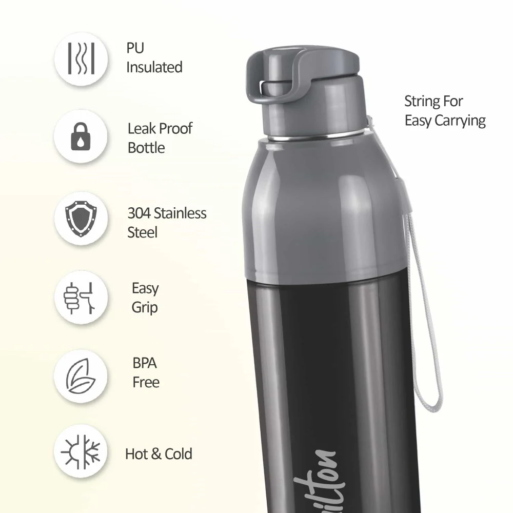 Steel Convey Insulated Water Bottle (Milton) - Image 3