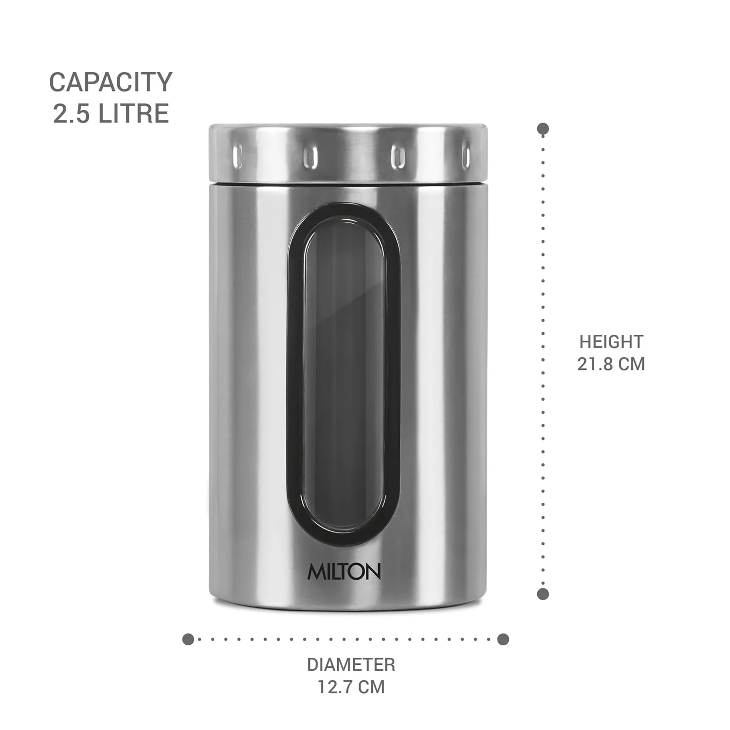 Steel Crispy Storage Jar (Milton) - Image 13