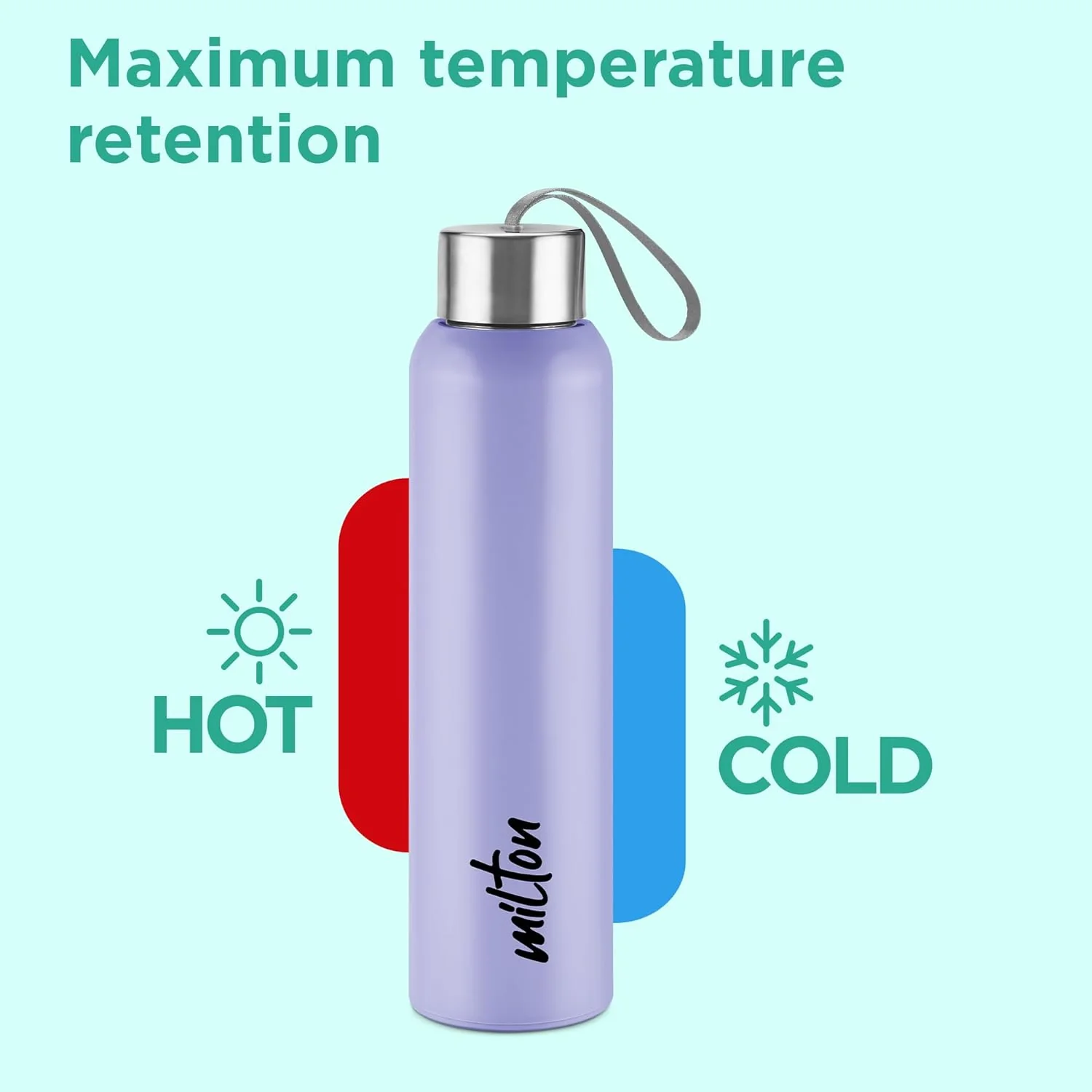 Steel Halo Water Bottle (Milton) - Image 2