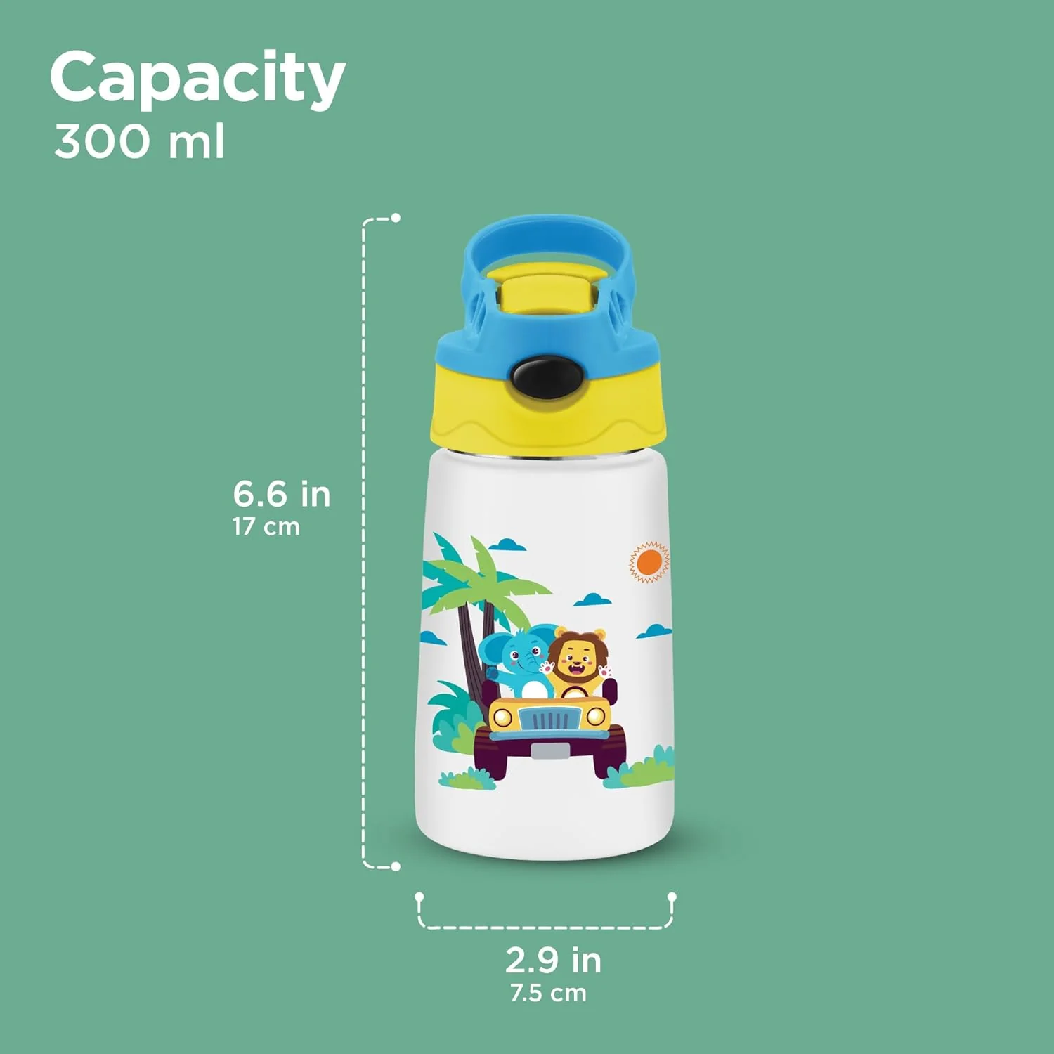 Steel Insulated Spout Sipper Bottle (Milton) - Image 11