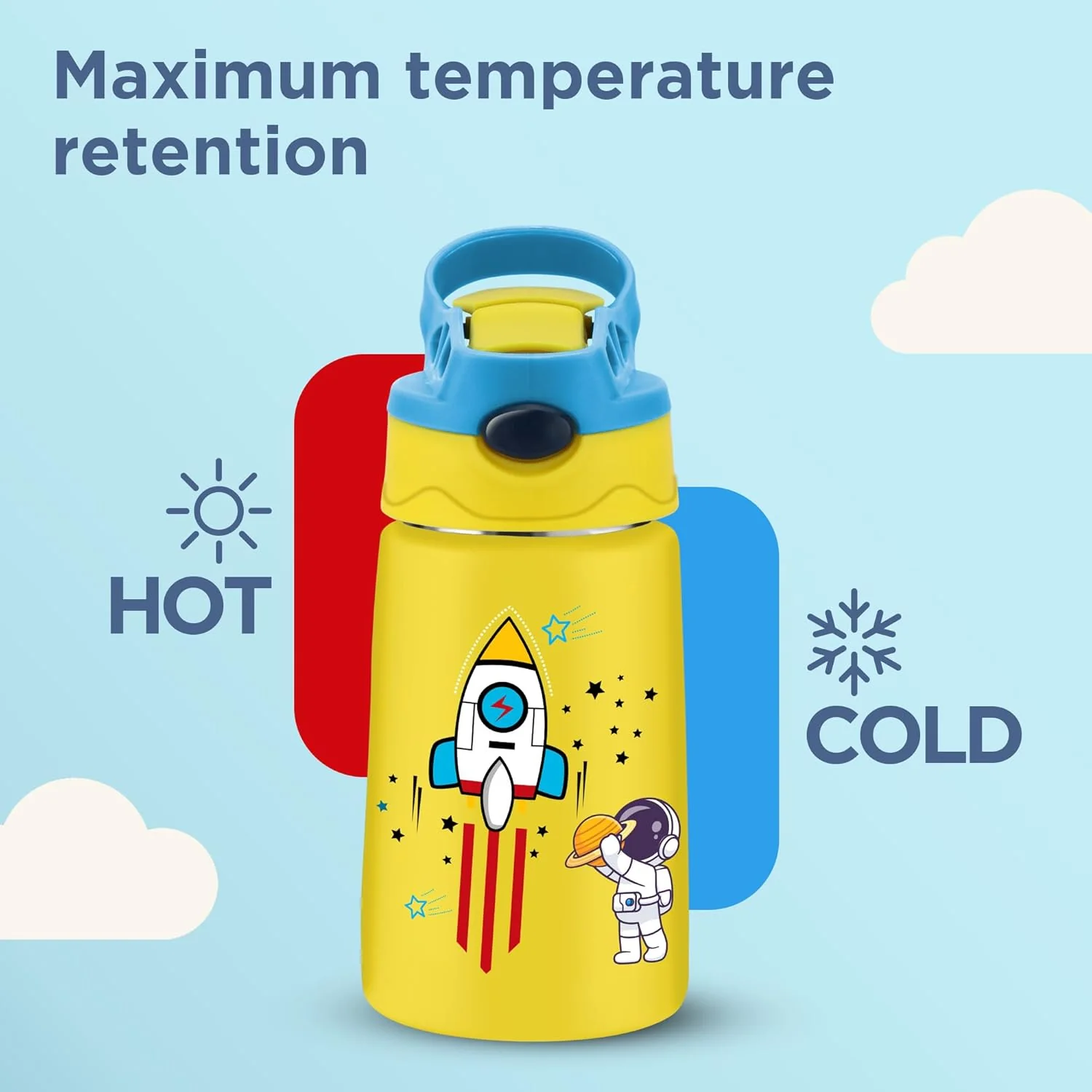 Steel Insulated Spout Sipper Bottle (Milton) - Image 20