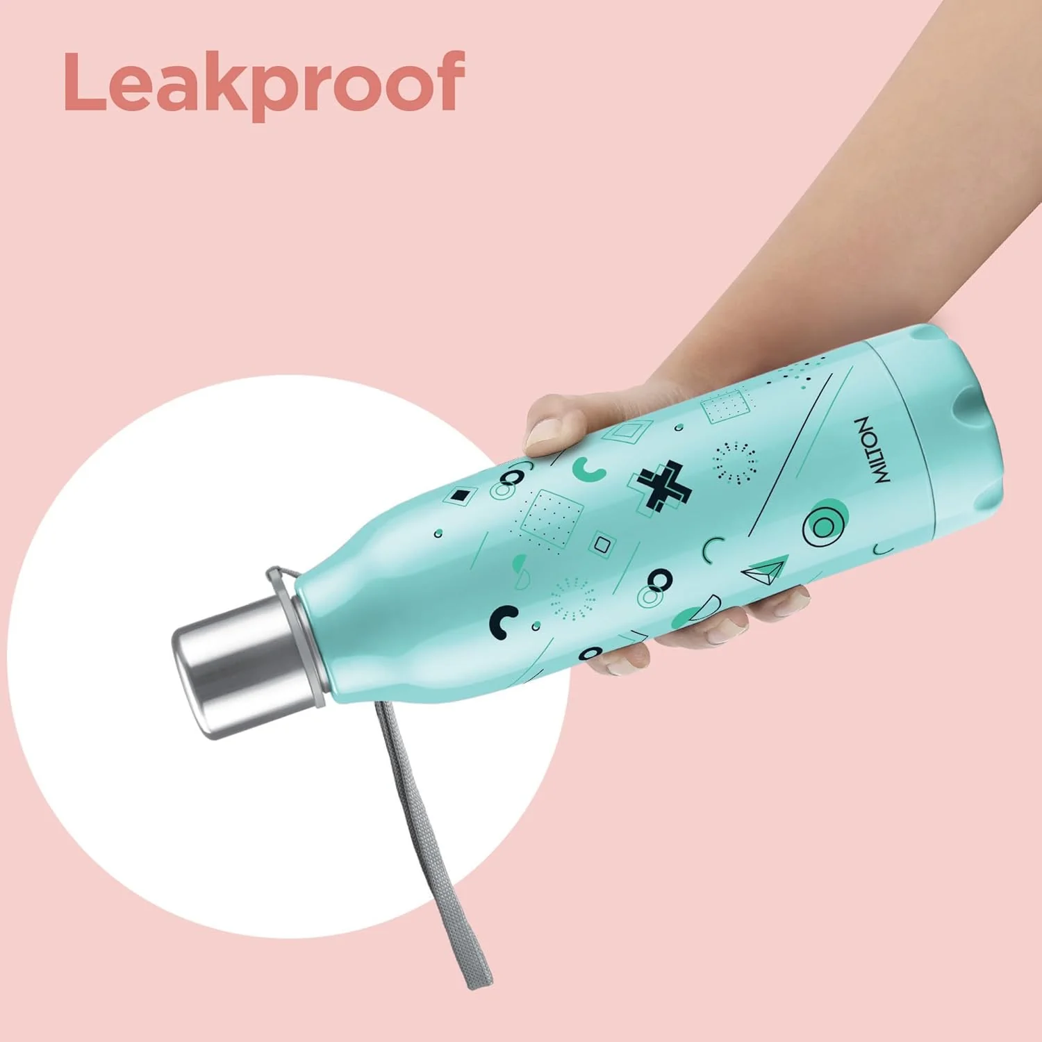 Steel Linear Insulated Water Bottle (Milton) - Image 11