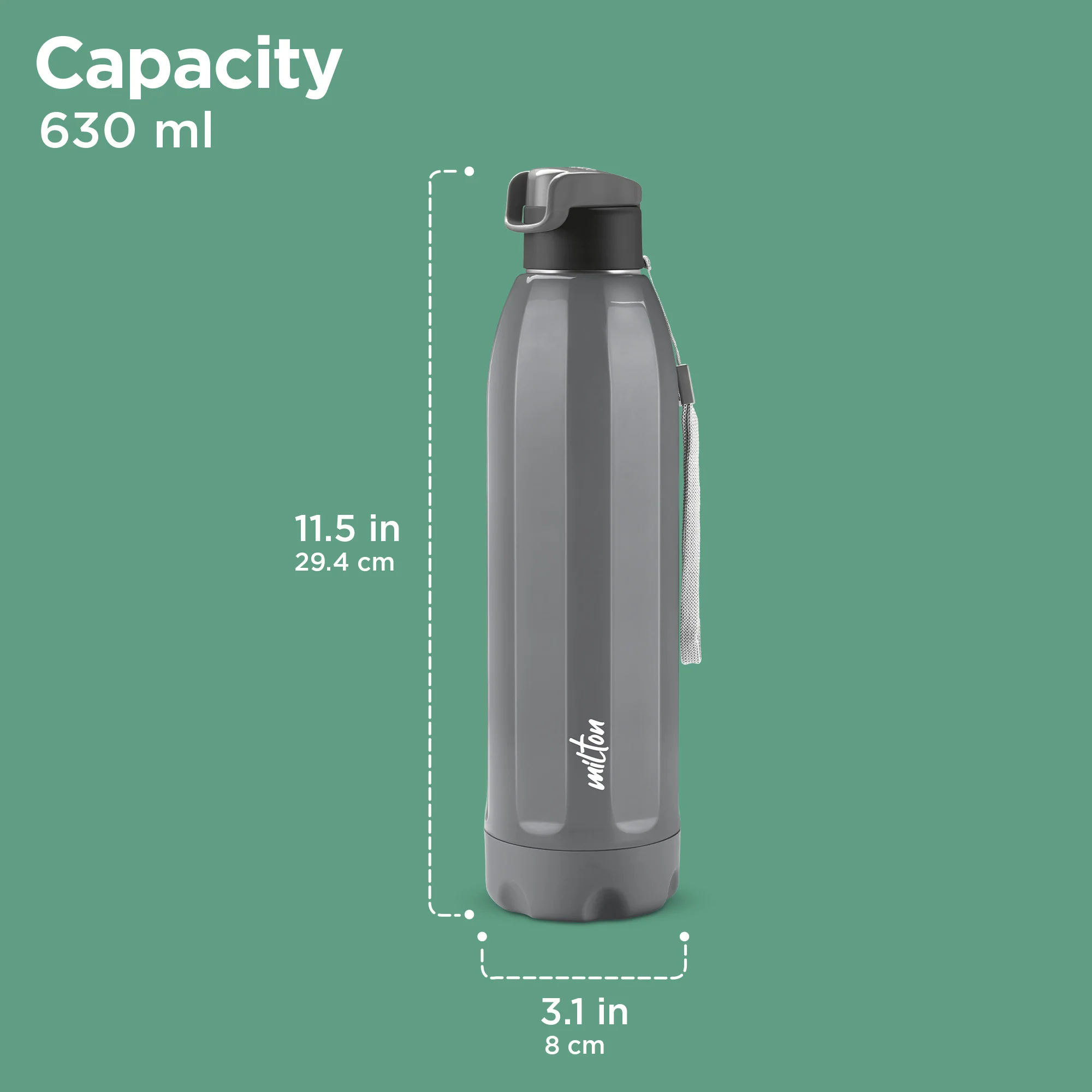Steel Meridian Insulated Water Bottle (Milton) - Image 12