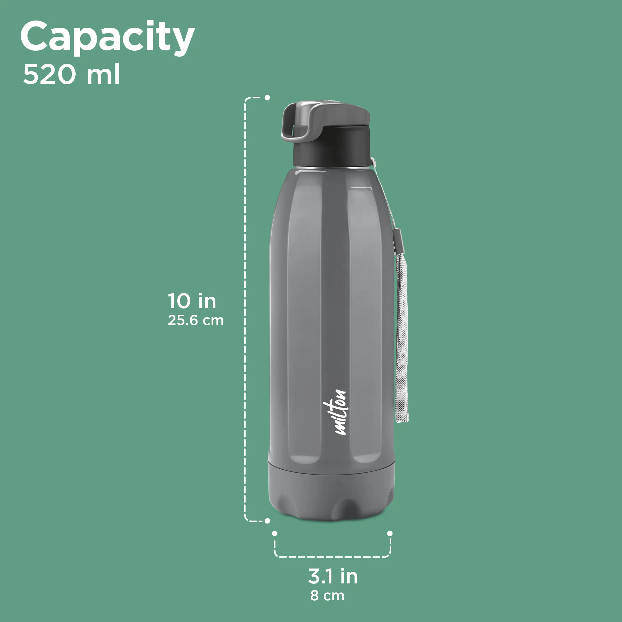 Steel Meridian Insulated Water Bottle (Milton) - Image 13