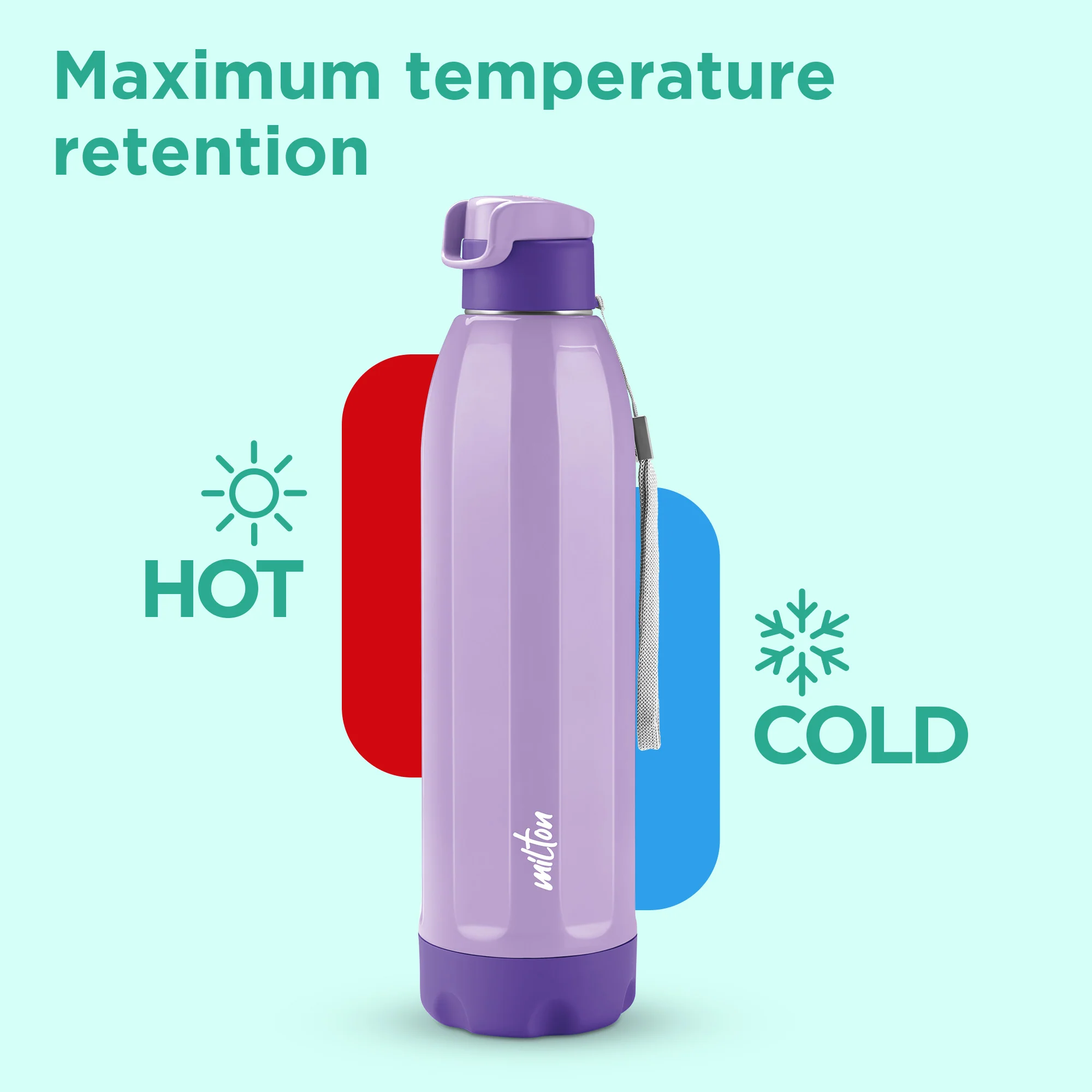 Steel Meridian Insulated Water Bottle (Milton) - Image 2