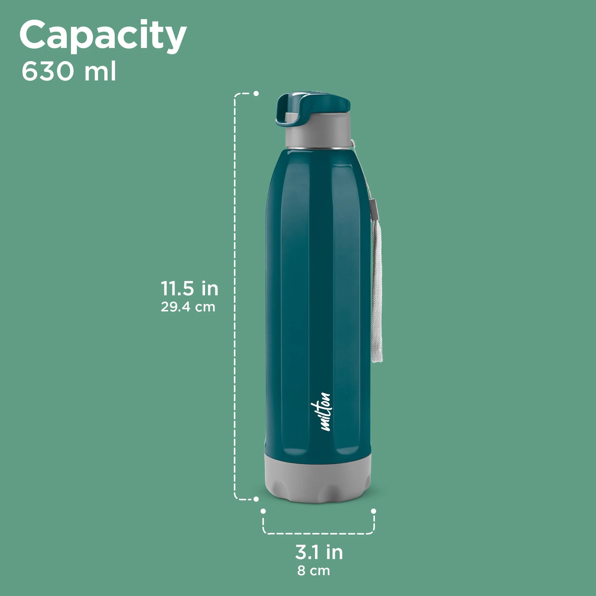 Steel Meridian Insulated Water Bottle (Milton) - Image 22