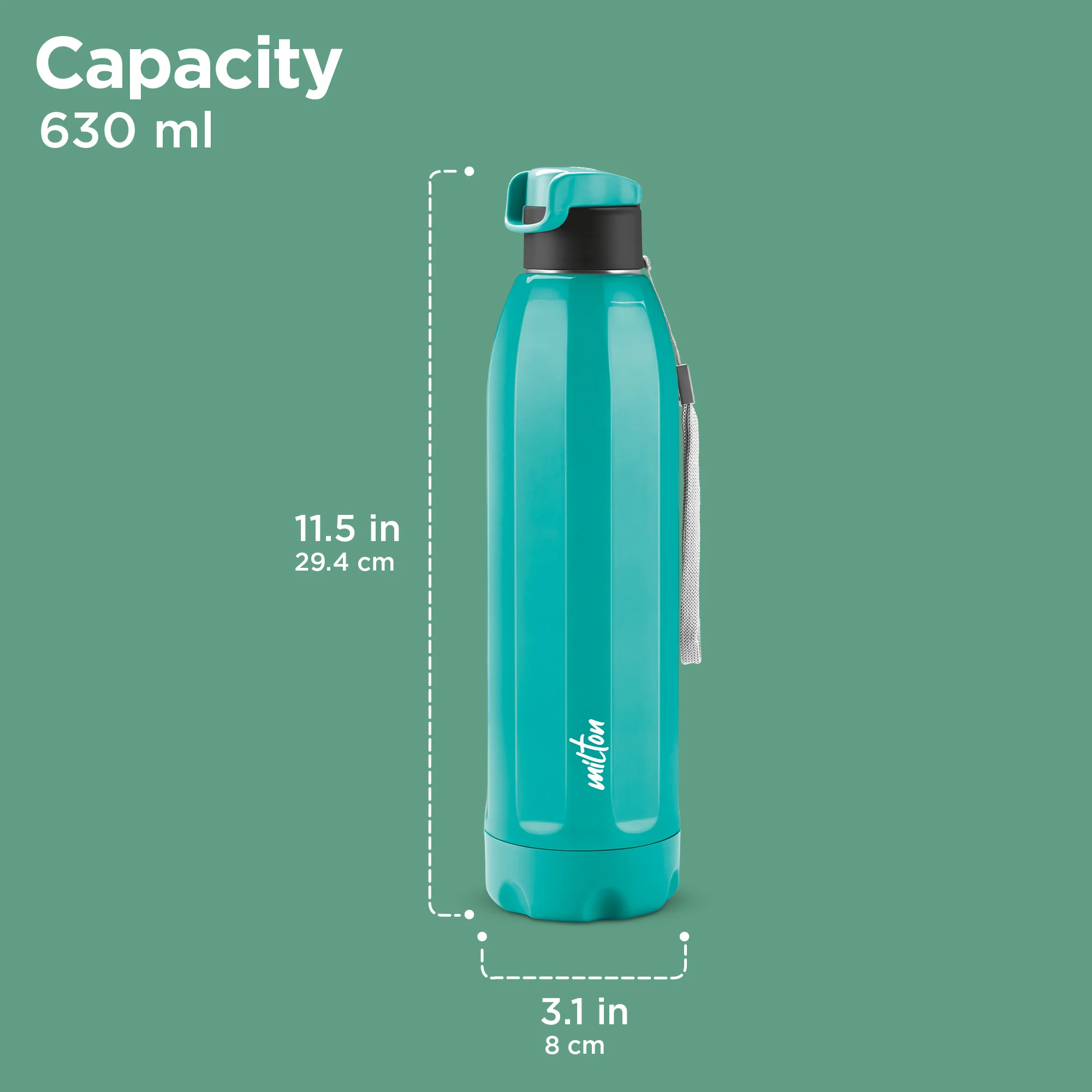 Steel Meridian Insulated Water Bottle (Milton) - Image 32