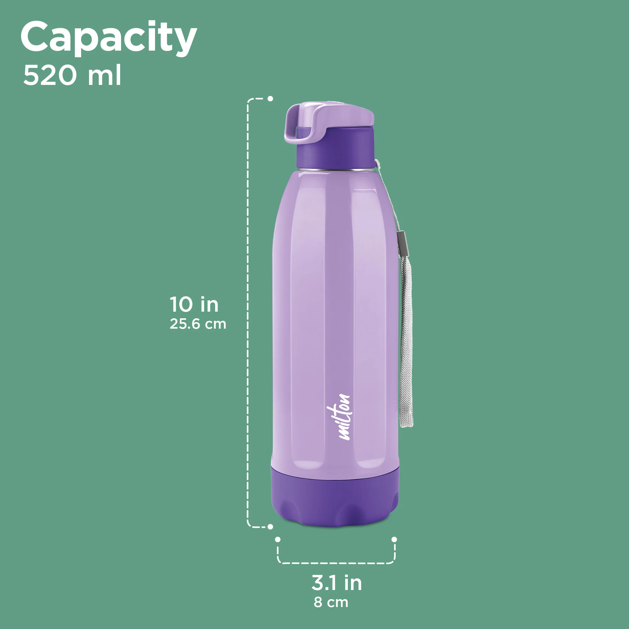 Steel Meridian Insulated Water Bottle (Milton) - Image 4