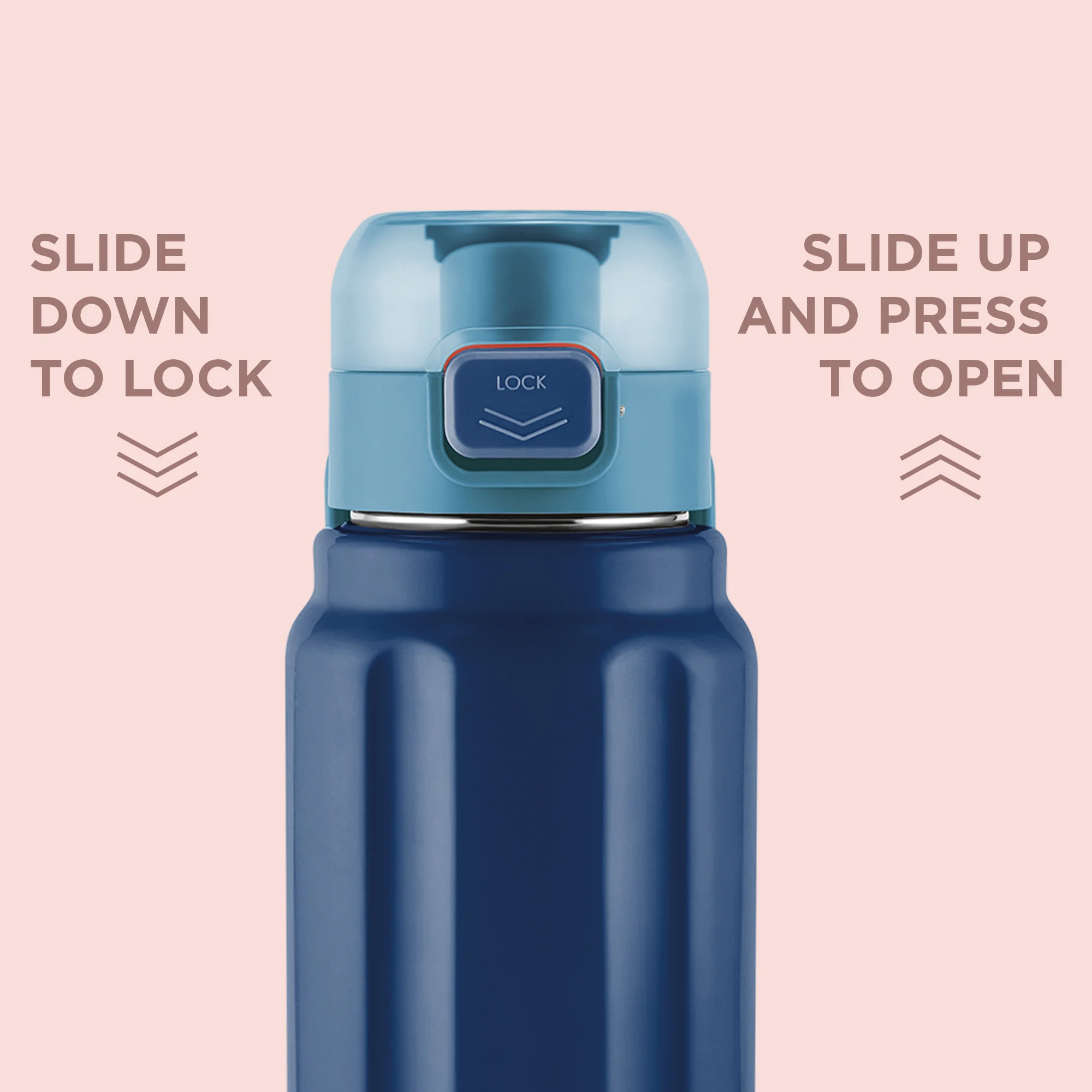 Steel Taurus Water Bottle (Milton) - Image 7