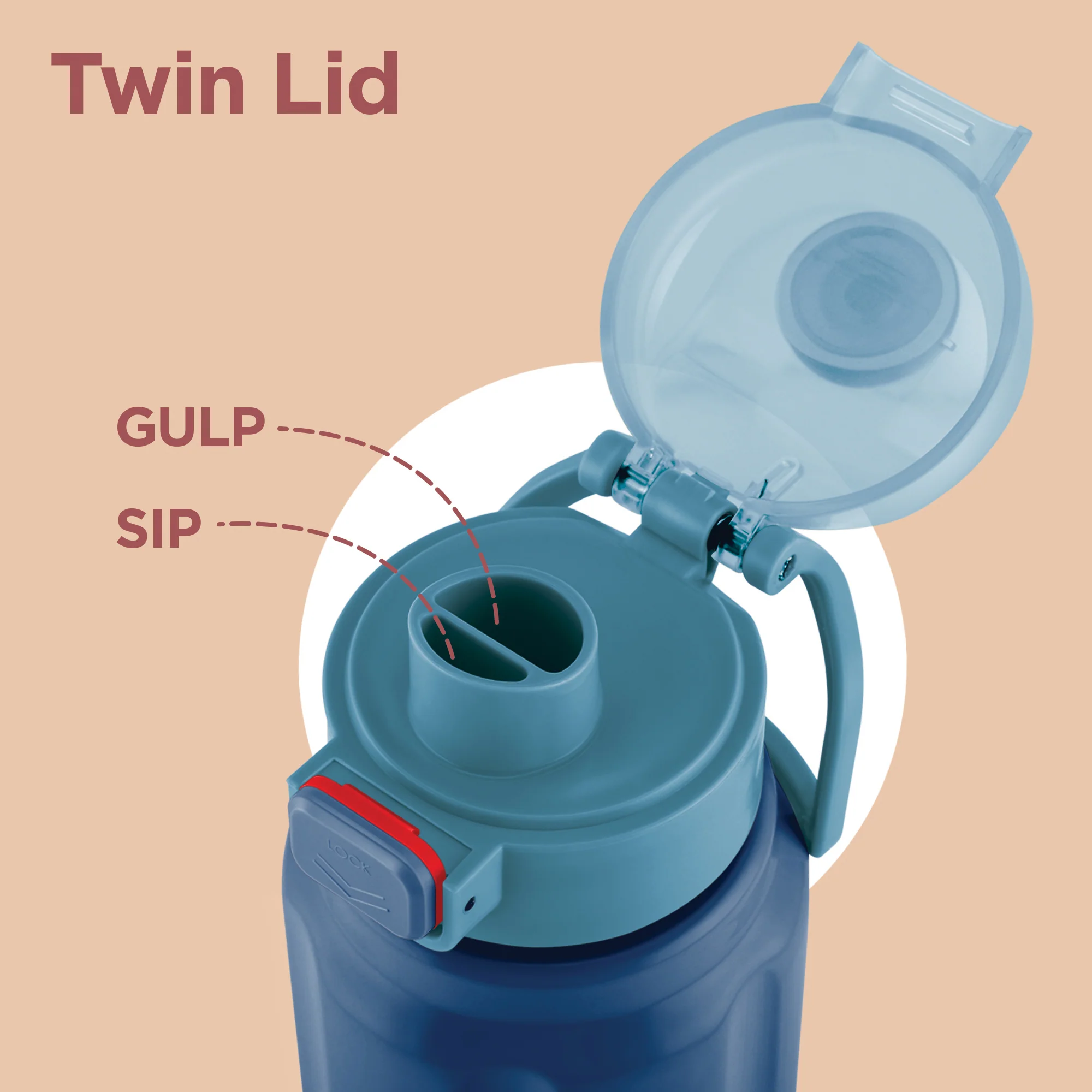 Steel Taurus Water Bottle (Milton) - Image 8