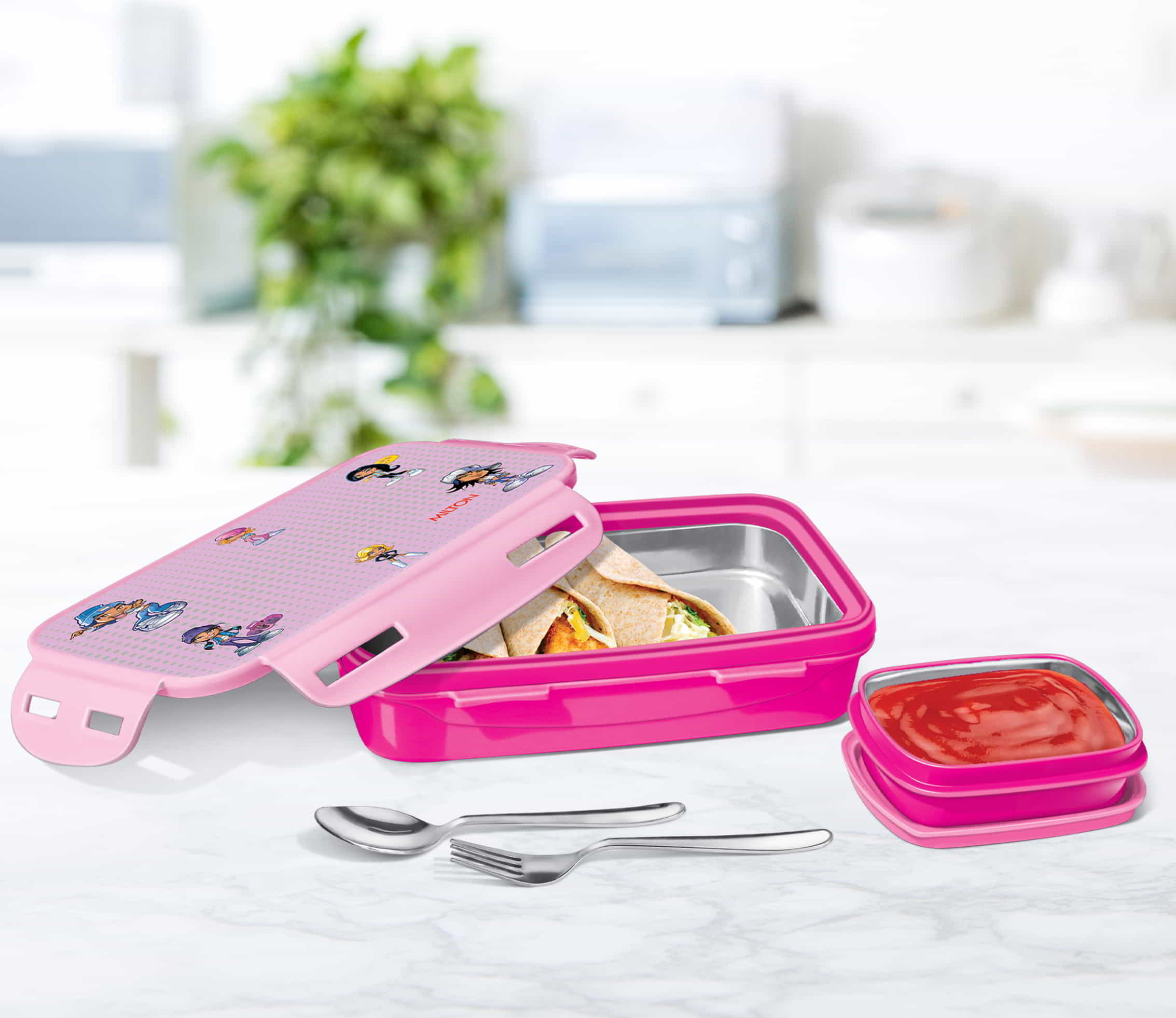 Steely Deluxe Mini Insulated Lunchbox (Milton) - Image 4