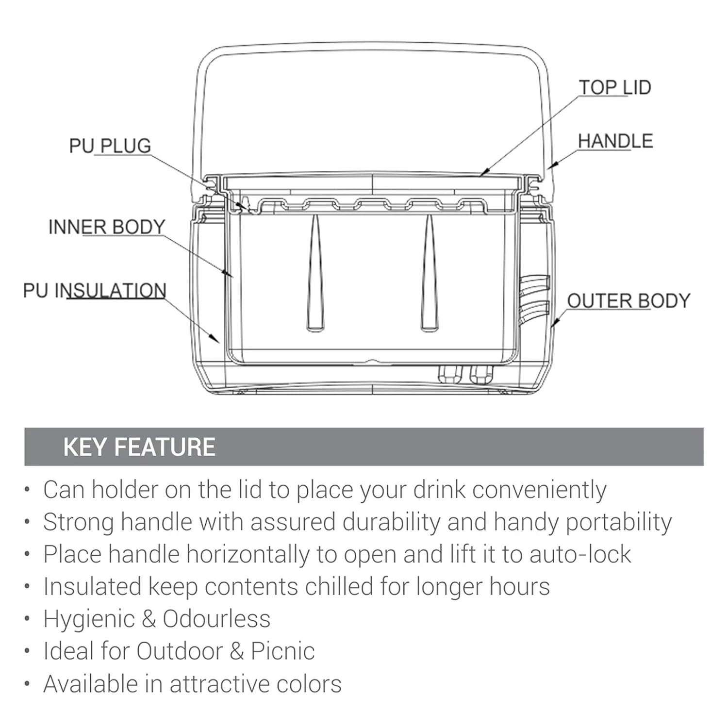 Super Chill Ice Storage Pail (Milton) - Image 2