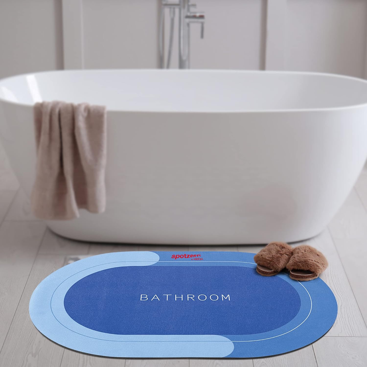 Super Water Absorbent Bath Mat (Spotzero By Milton) - Image 6