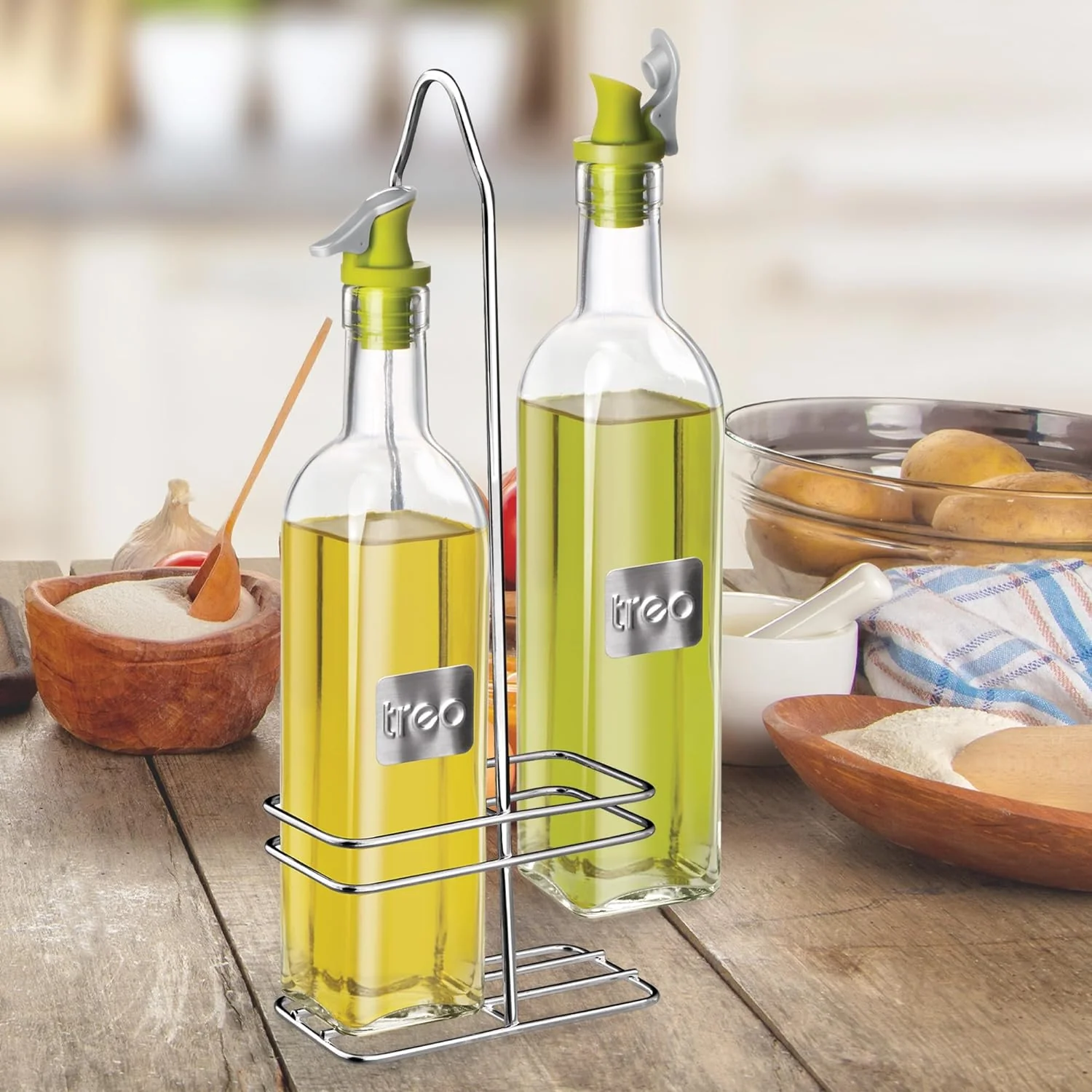 Swift Oil Dispencer 2 Pcs With Stand (Treo by Milton) - Image 5