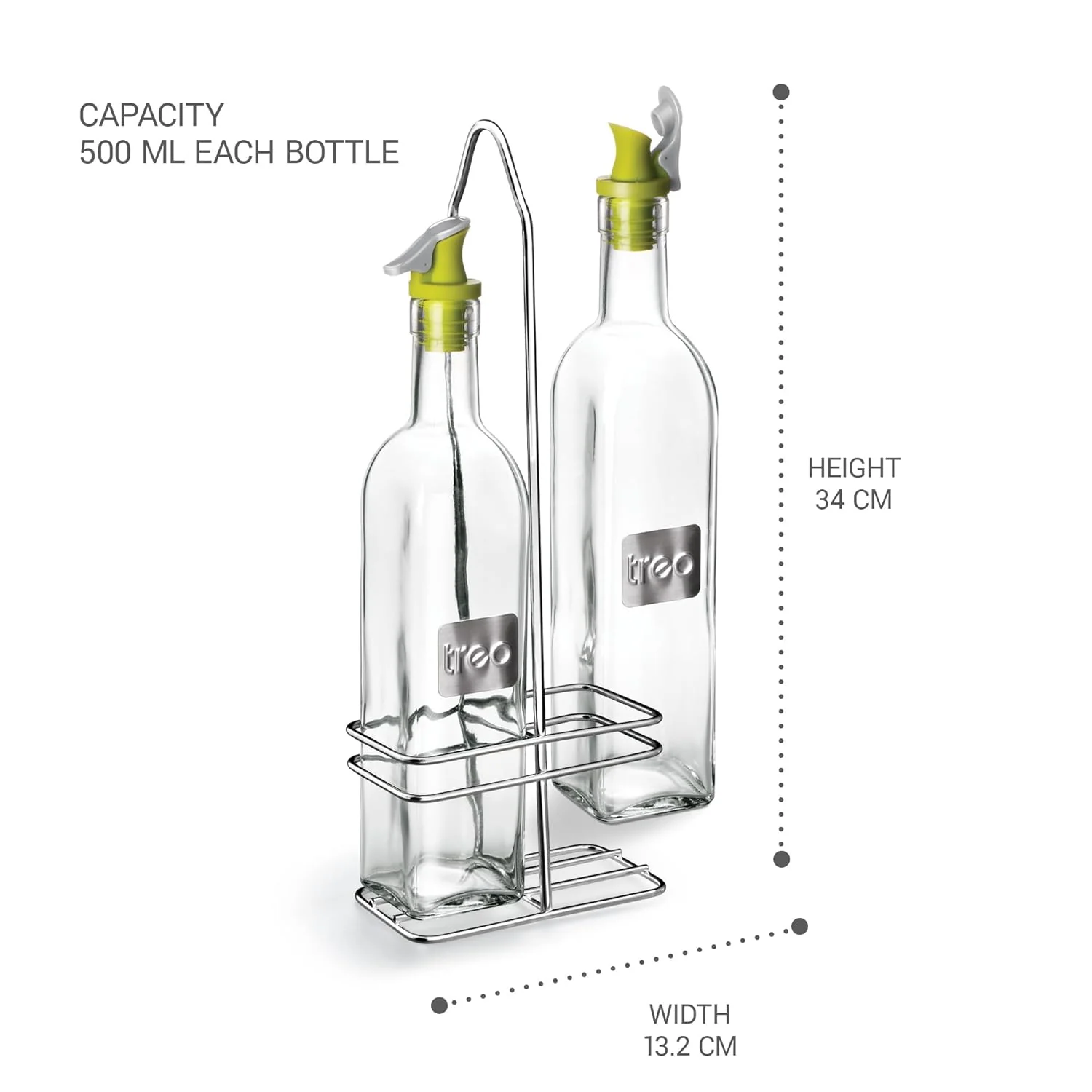 Swift Oil Dispencer 2 Pcs With Stand (Treo by Milton) - Image 7