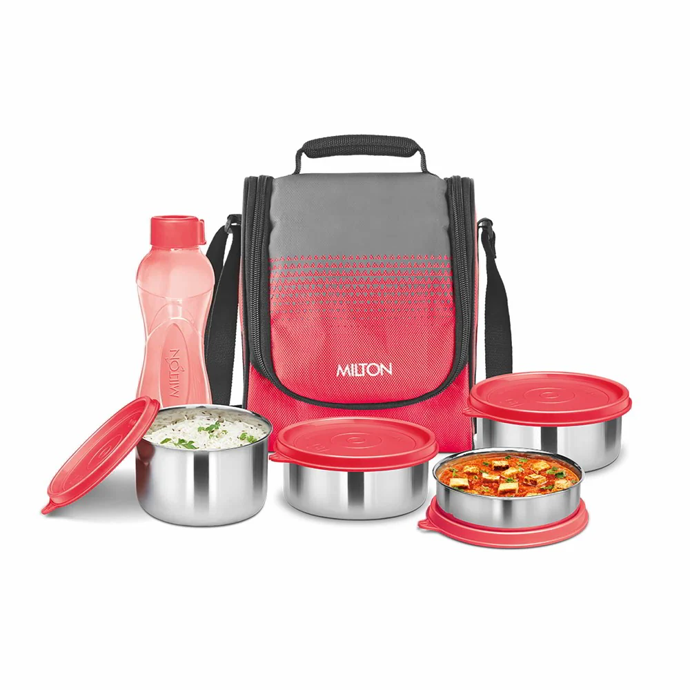 Tasty Lunch Combo Steel Tiffin (Milton) - Image 10